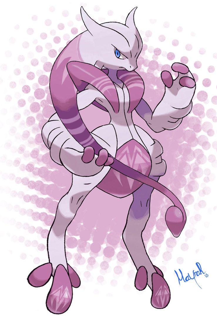 mega mewtwo y wallpaper by kartkaczomon - Download on ZEDGE™