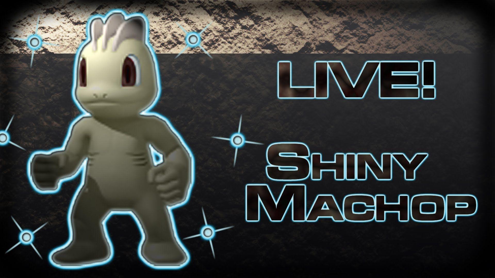 Live Shiny Machop After 616 SRs! (Pokémon X BQ)