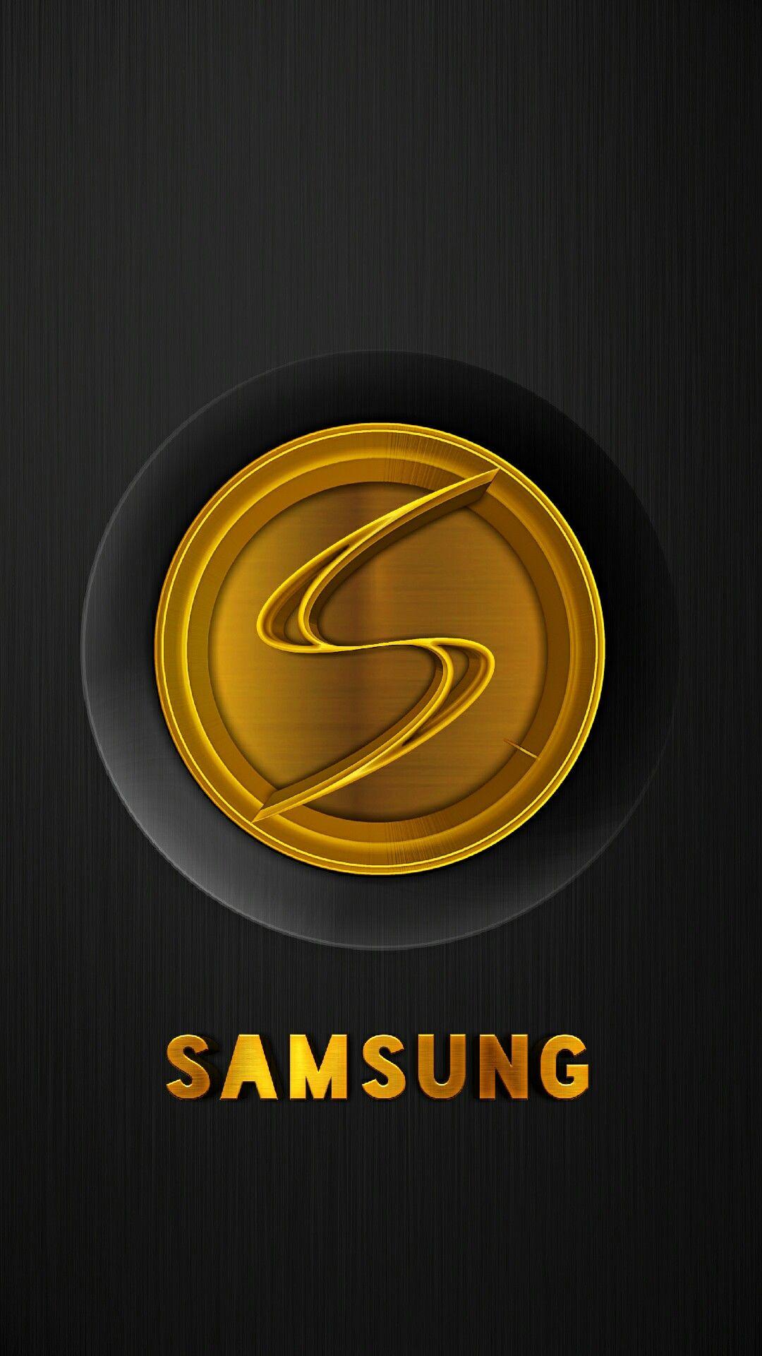 Samsung Gold Black. Wallpaper (for phones) ㊗