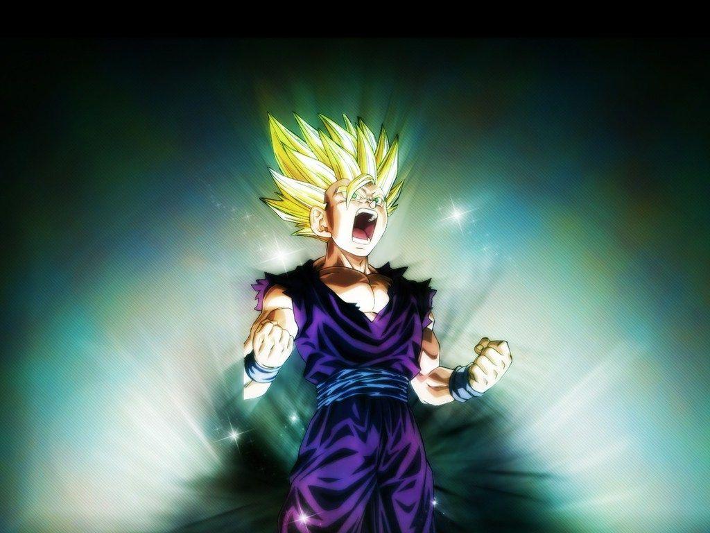 gohan super saiyan 2 wallpaper