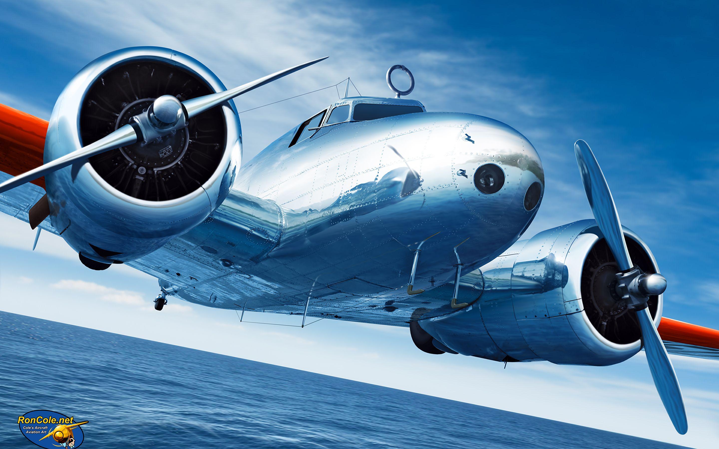 Photo Airplane Amelia Earhart's Lockheed Electra 10 2880x1800
