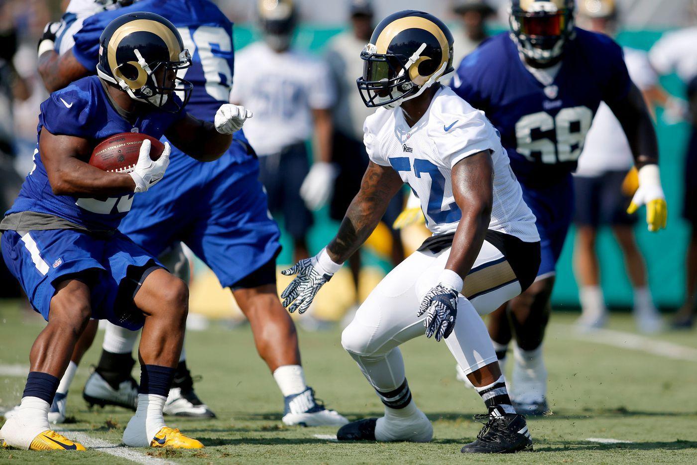 Rams' Alec Ogletree has been the man in the middle of a lot
