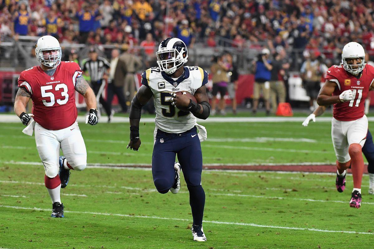 Rams trade LB Alec Ogletree to the New York Giants for 2 draft