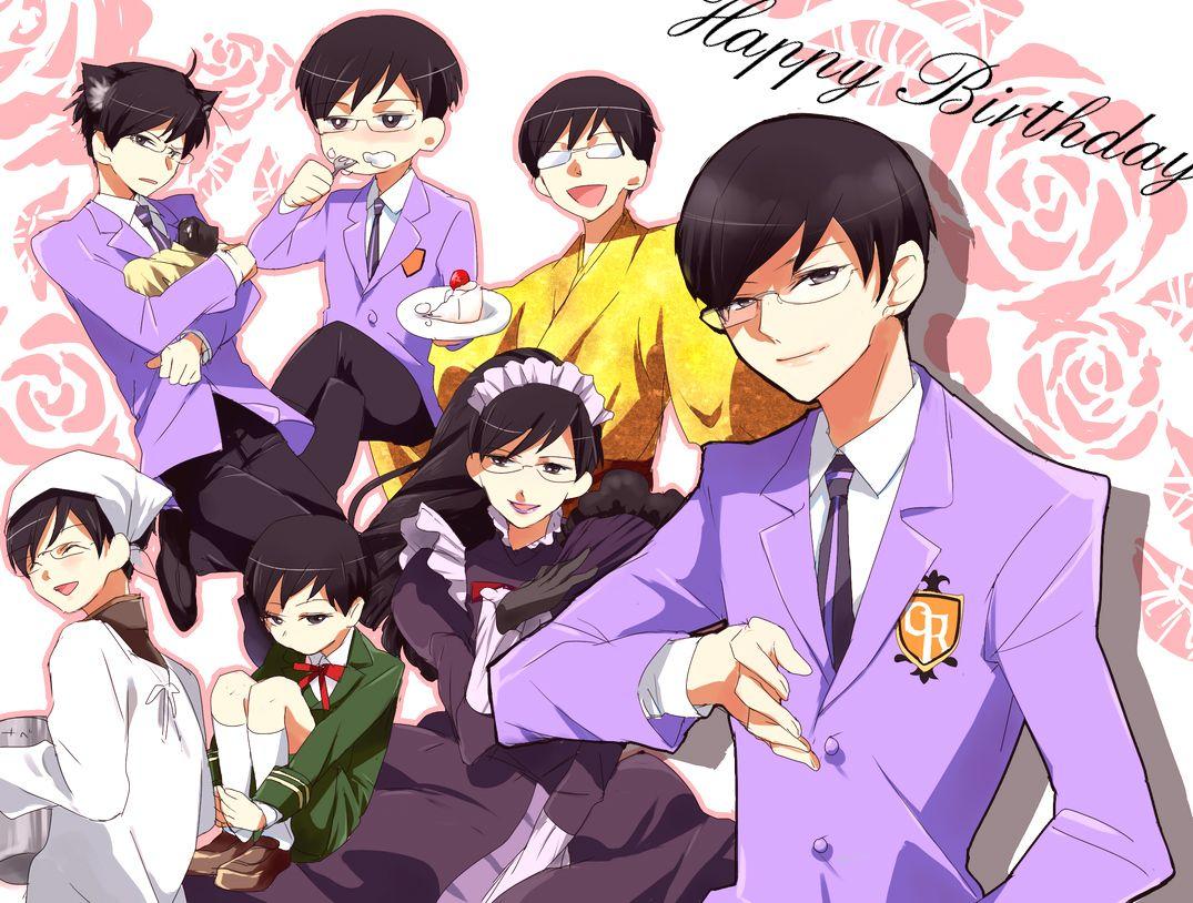 Ootori Kyoya High School Host Club Anime Image