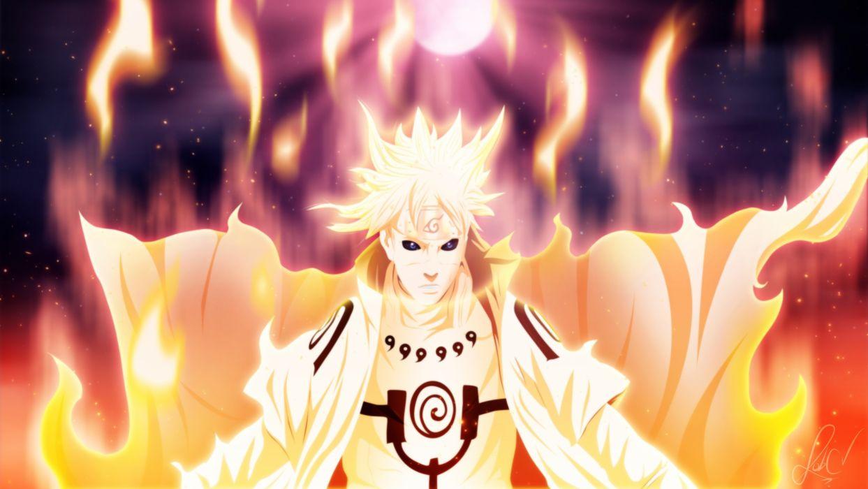 Art anime namikaze minato naruto naruto robcv f wallpaper