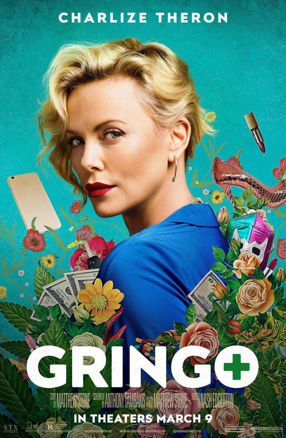 Gringo Movie Character Posters, Teaser Trailer