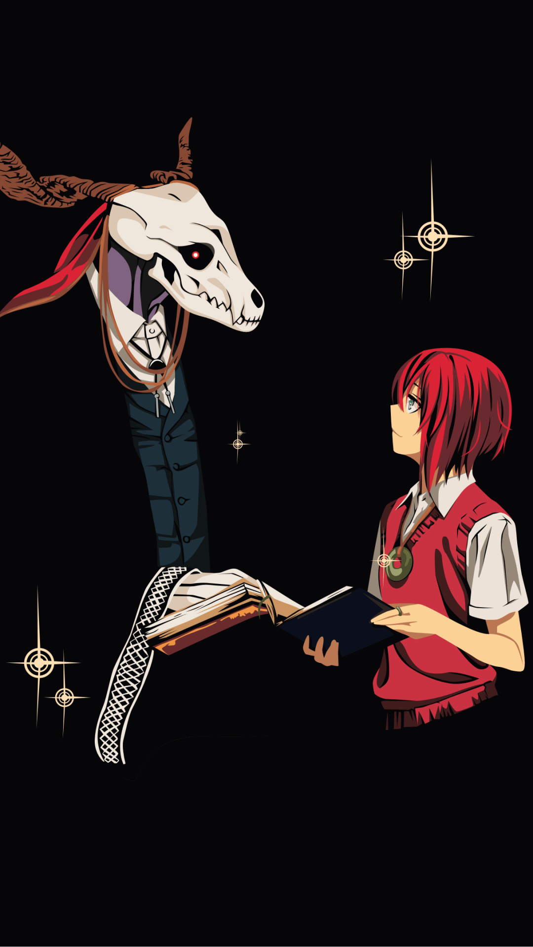 Anime The Ancient Magus' Bride (1080x1920) Wallpaper