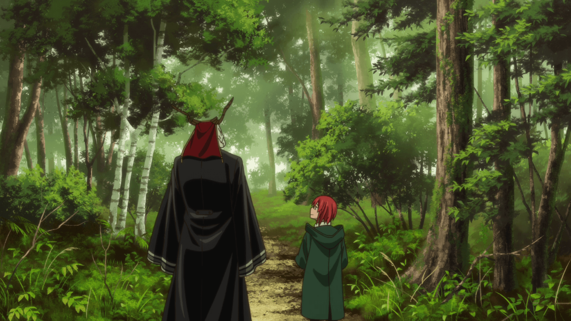 Wallpaper spikes, two, Mahou Tsukai no Yome, Bride of the sorcerer for  mobile and desktop, section сёнэн, resolution 1920x1080 - download