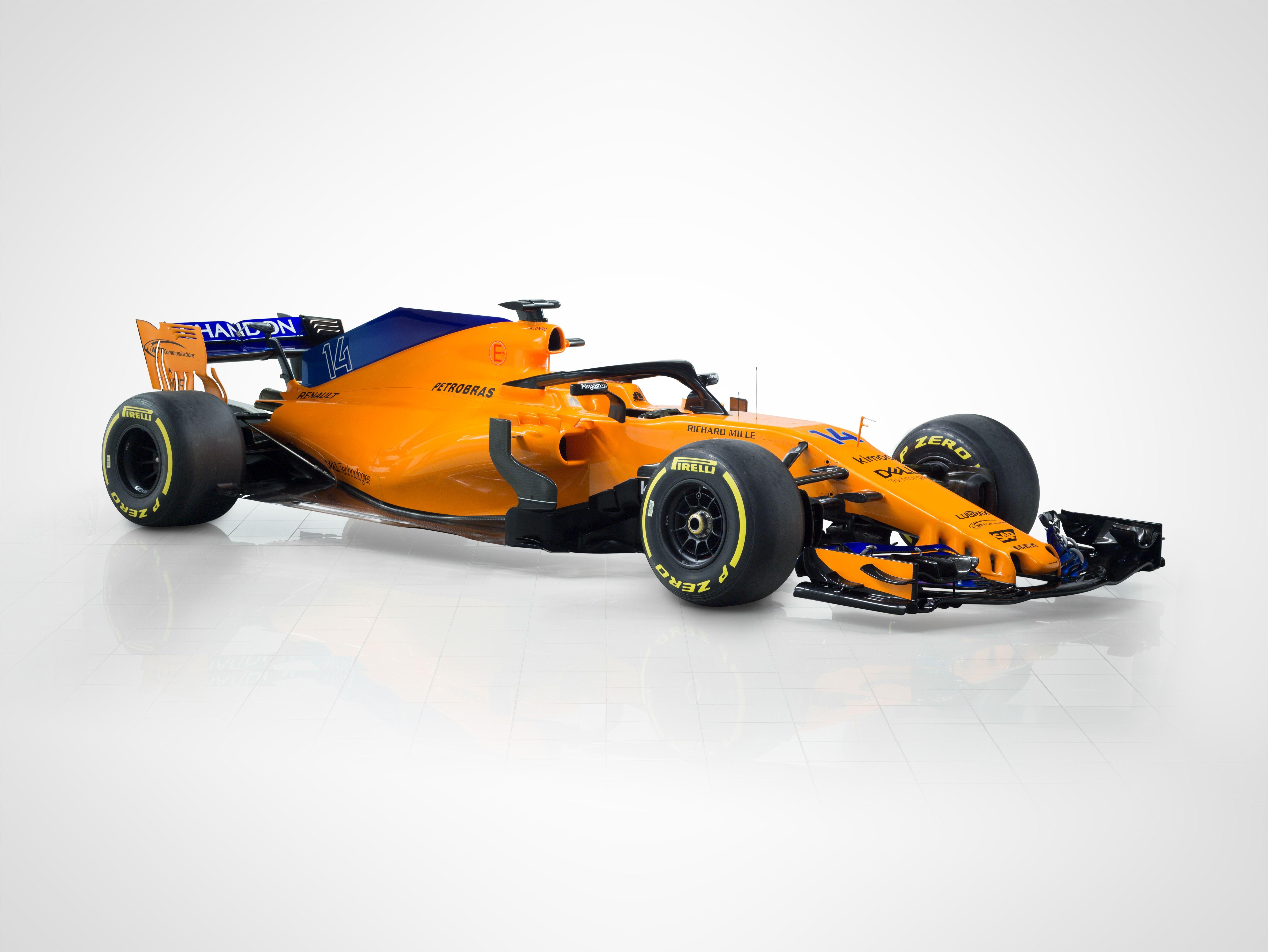 McLaren MCL33 F1 car launch picture