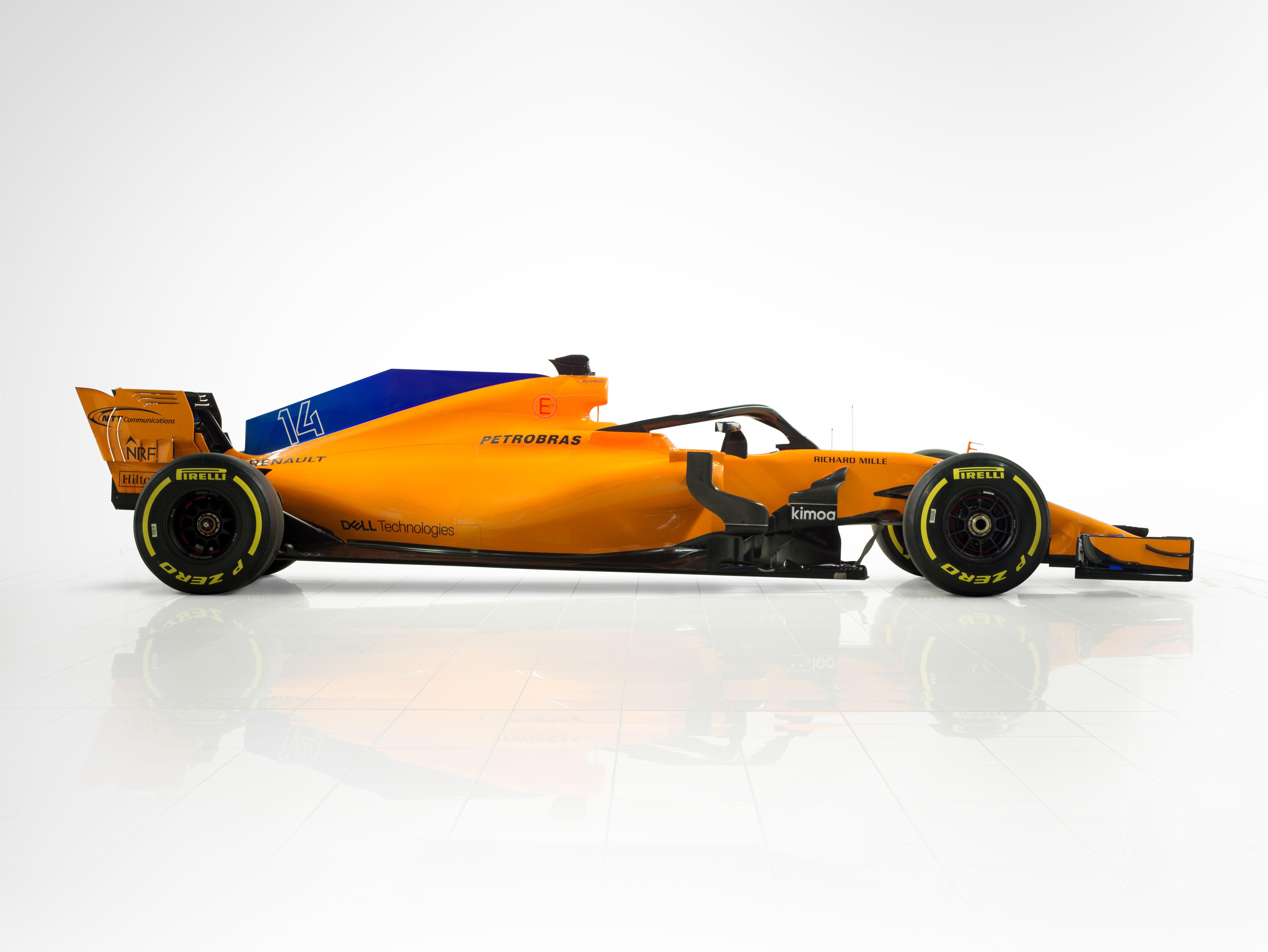 McLaren MCL33 F1 car launch picture