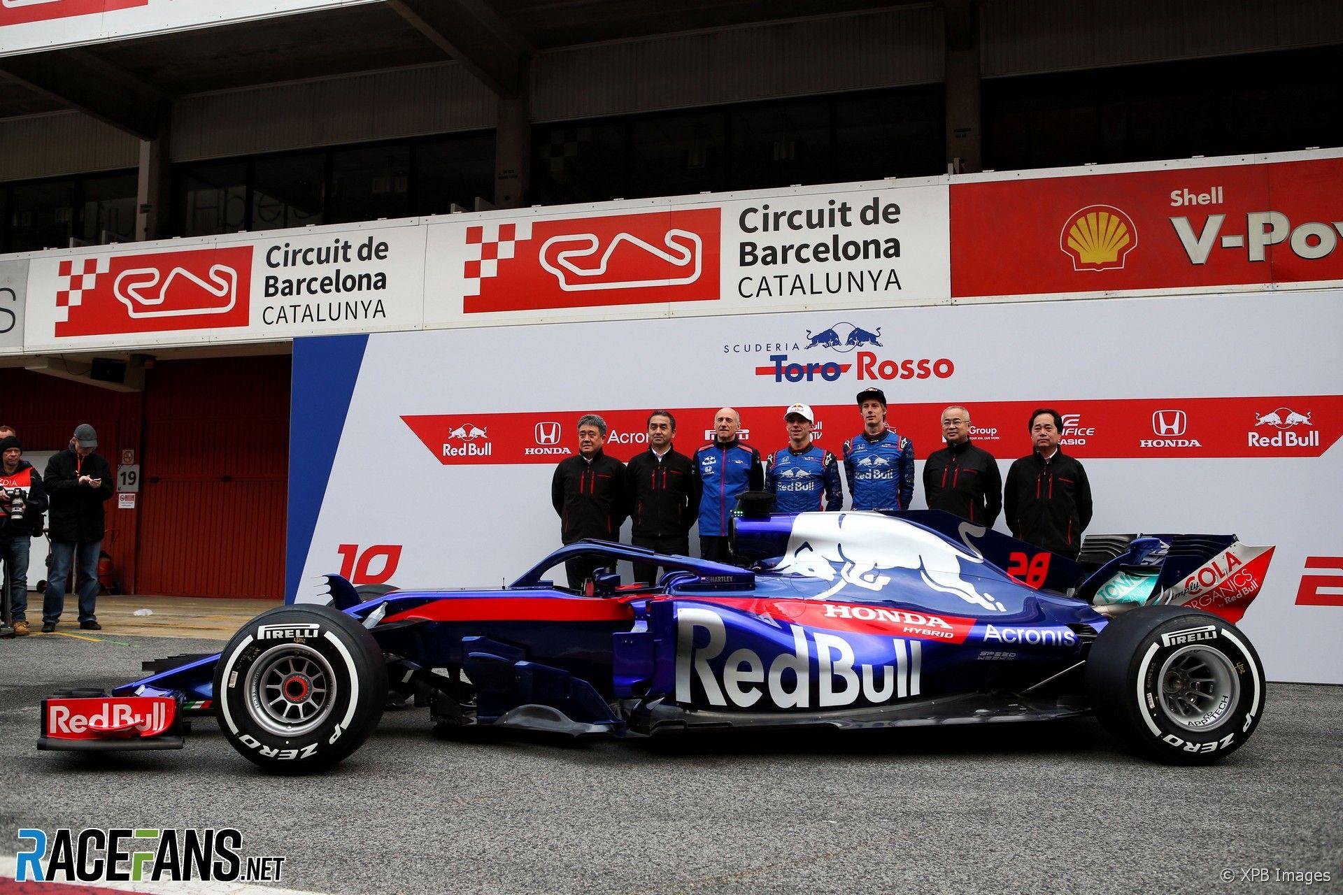Toro Rosso, Circuit de Catalunya, 2018 · RaceFans