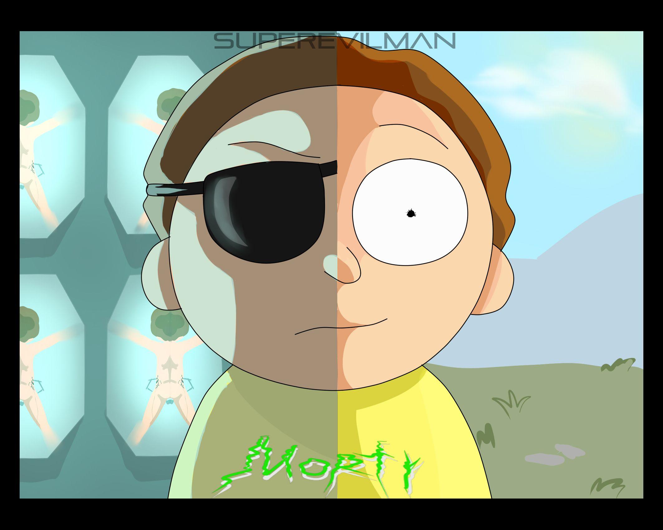 Evil Morty and Good Morty