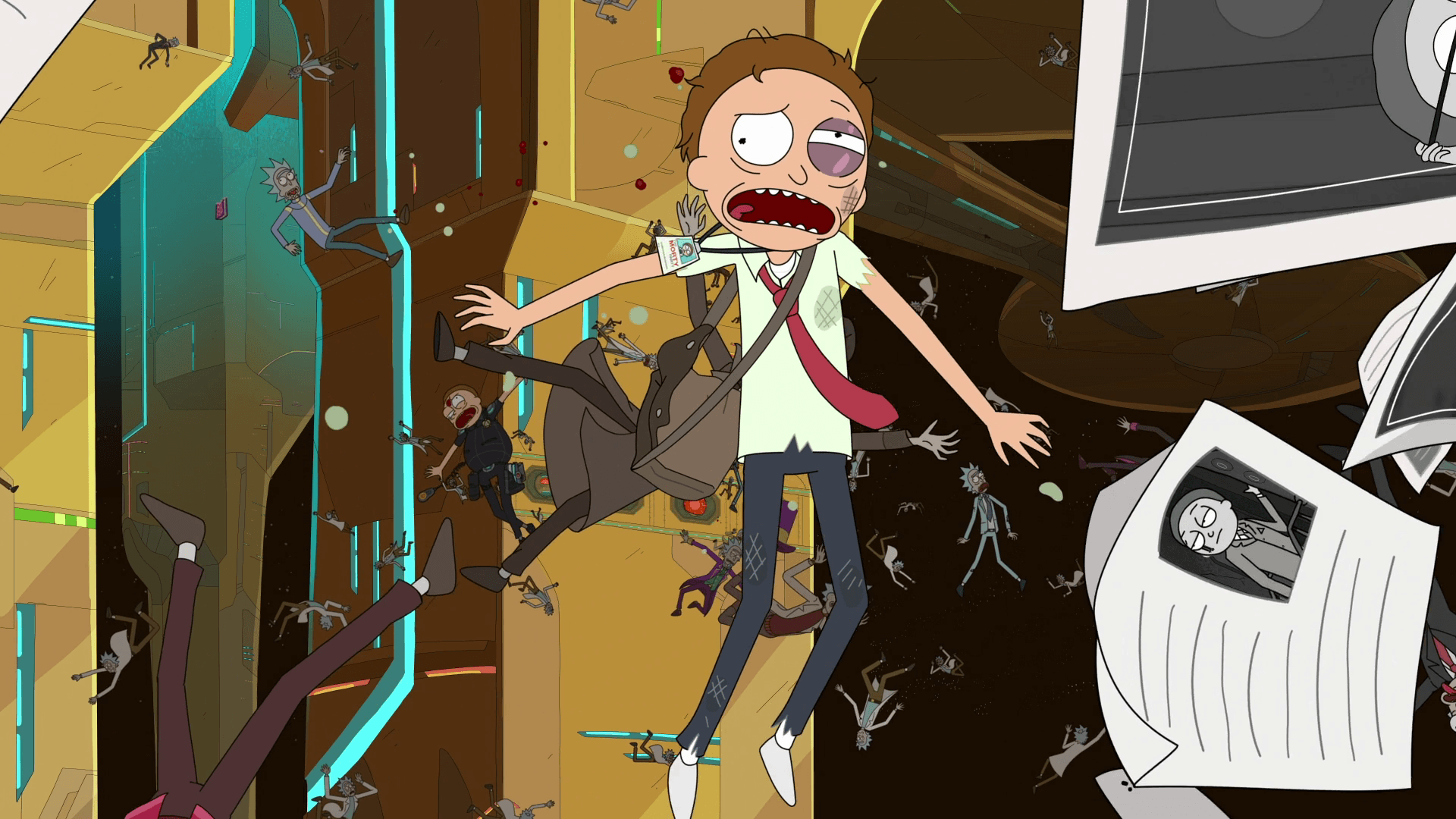 S3e7 evil morty photo.png. Rick and Morty