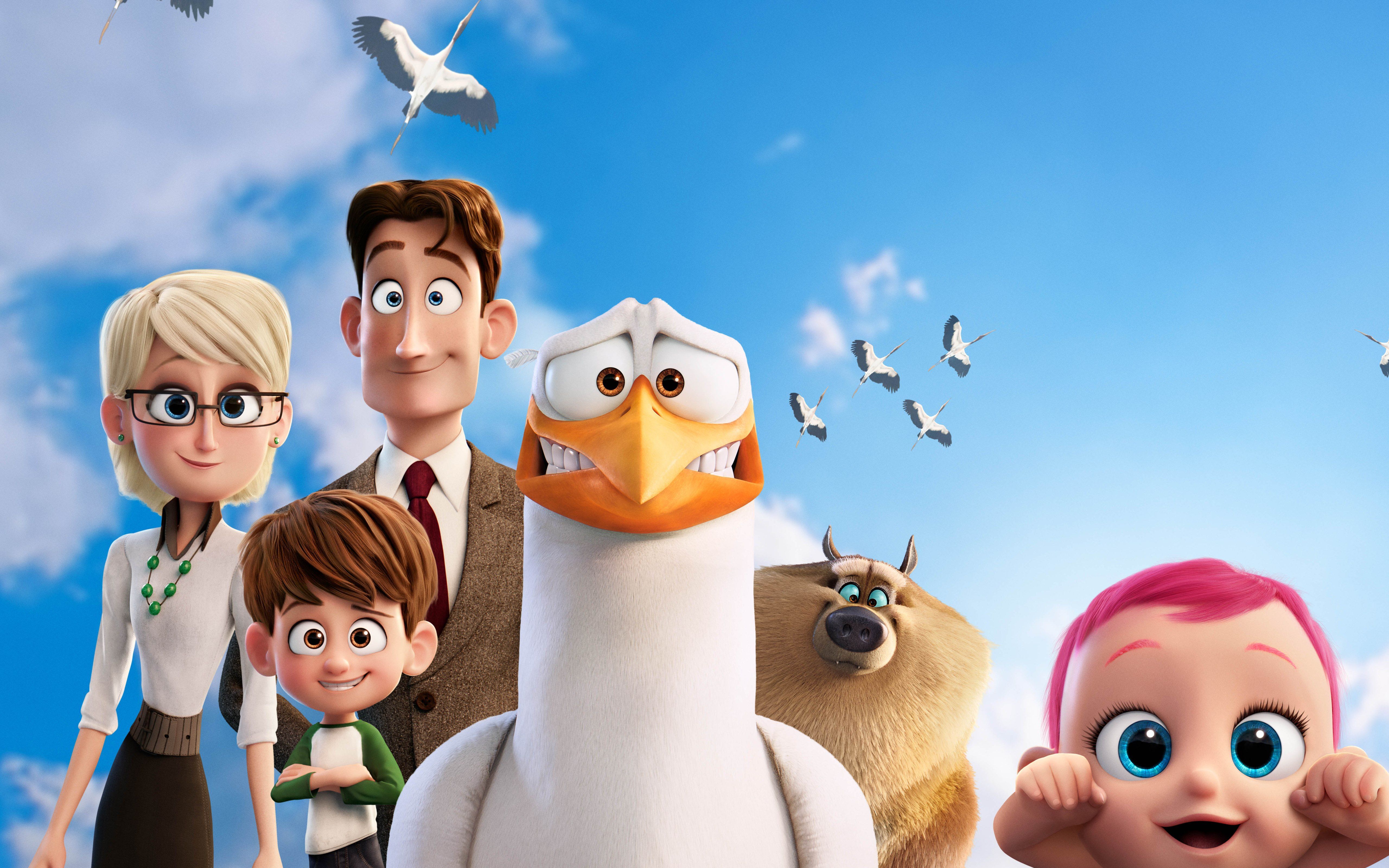 Storks Animated Movie 5k, HD Movies, 4k Wallpaper, Image