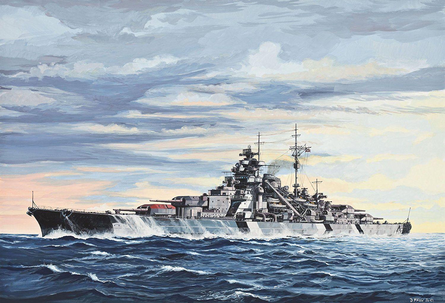 German Battleship Bismarck wallpaper, Military, HQ German