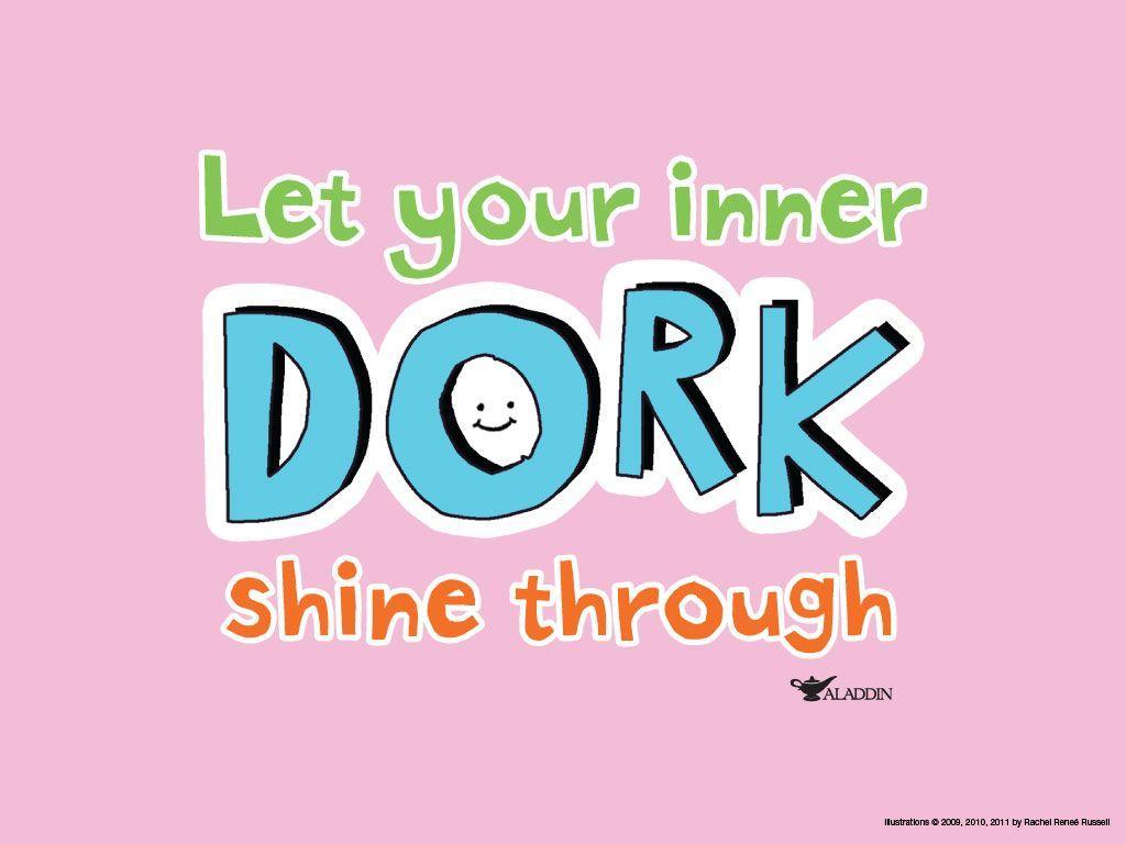 Here is a PC wallpaper for my favorite book series: Dork Diaries