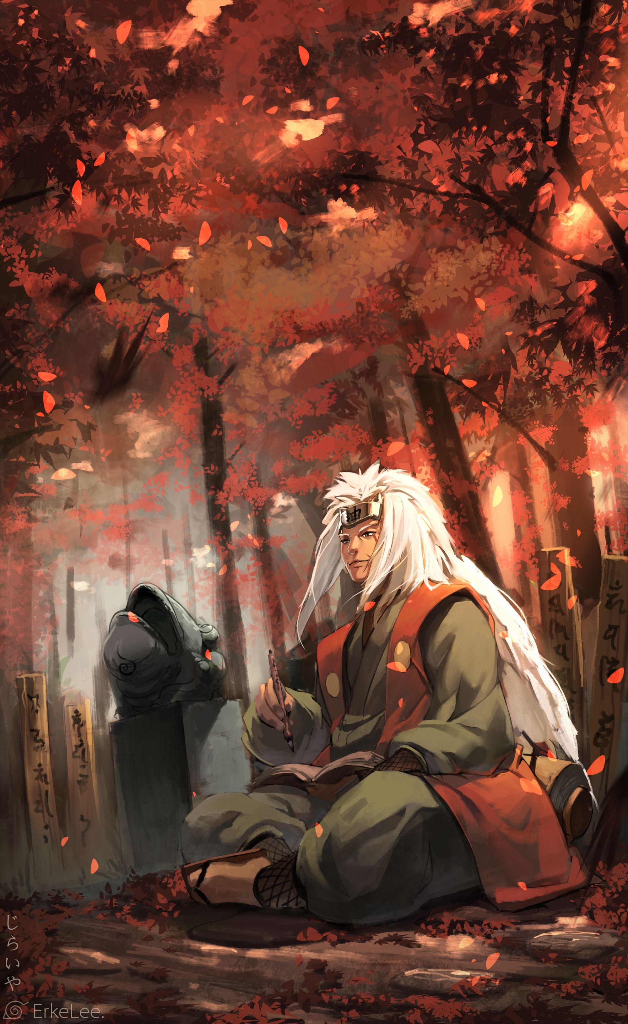 Jiraiya🐸 | Cool anime backgrounds, Naruto uzumaki art, Naruto art