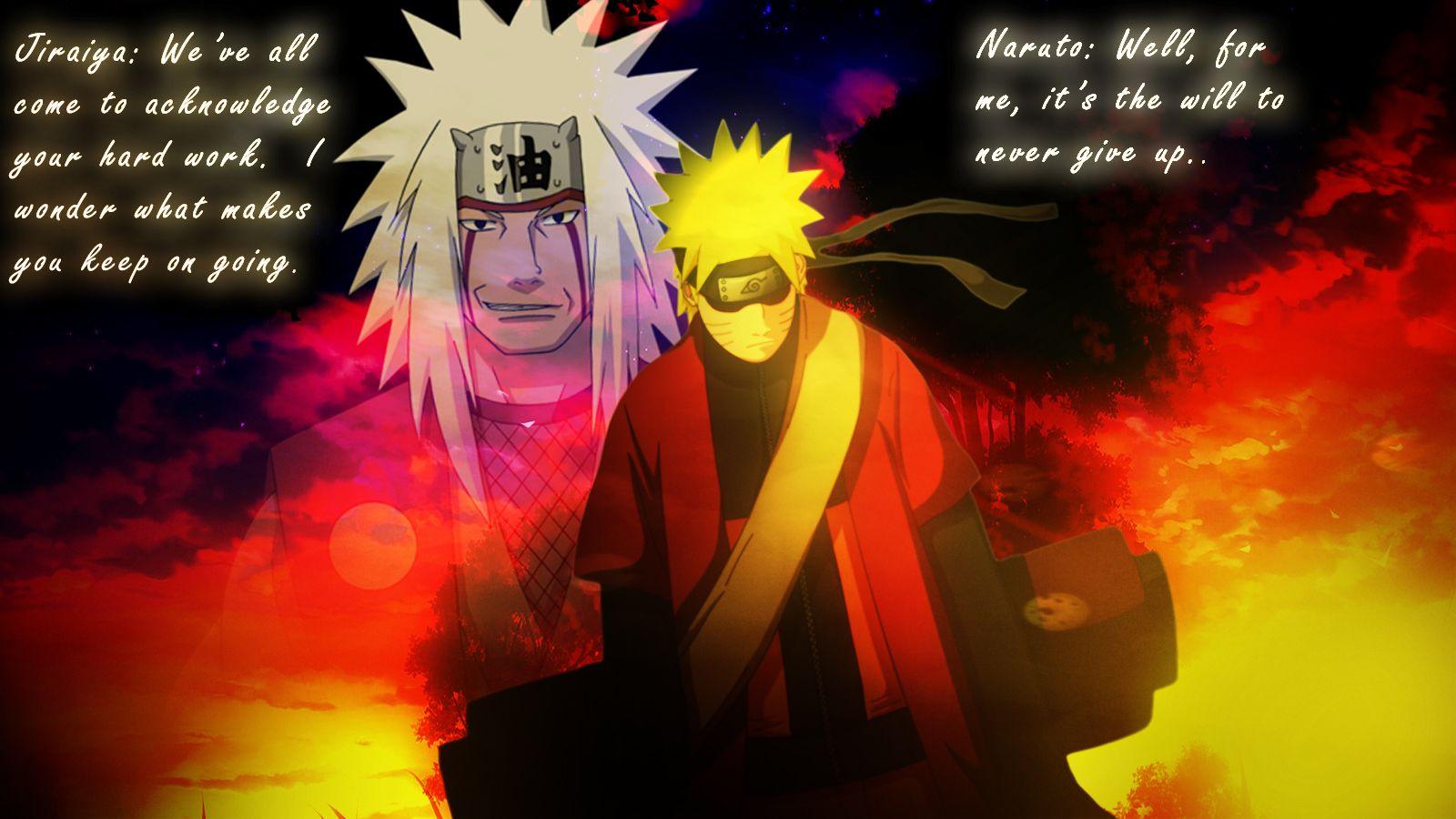 Naruto and Jiraiya Never forget