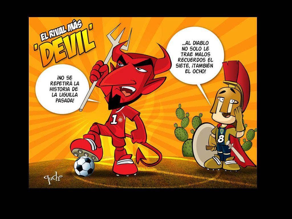 Club Deportivo Toluca: Un cartoon de Qucho