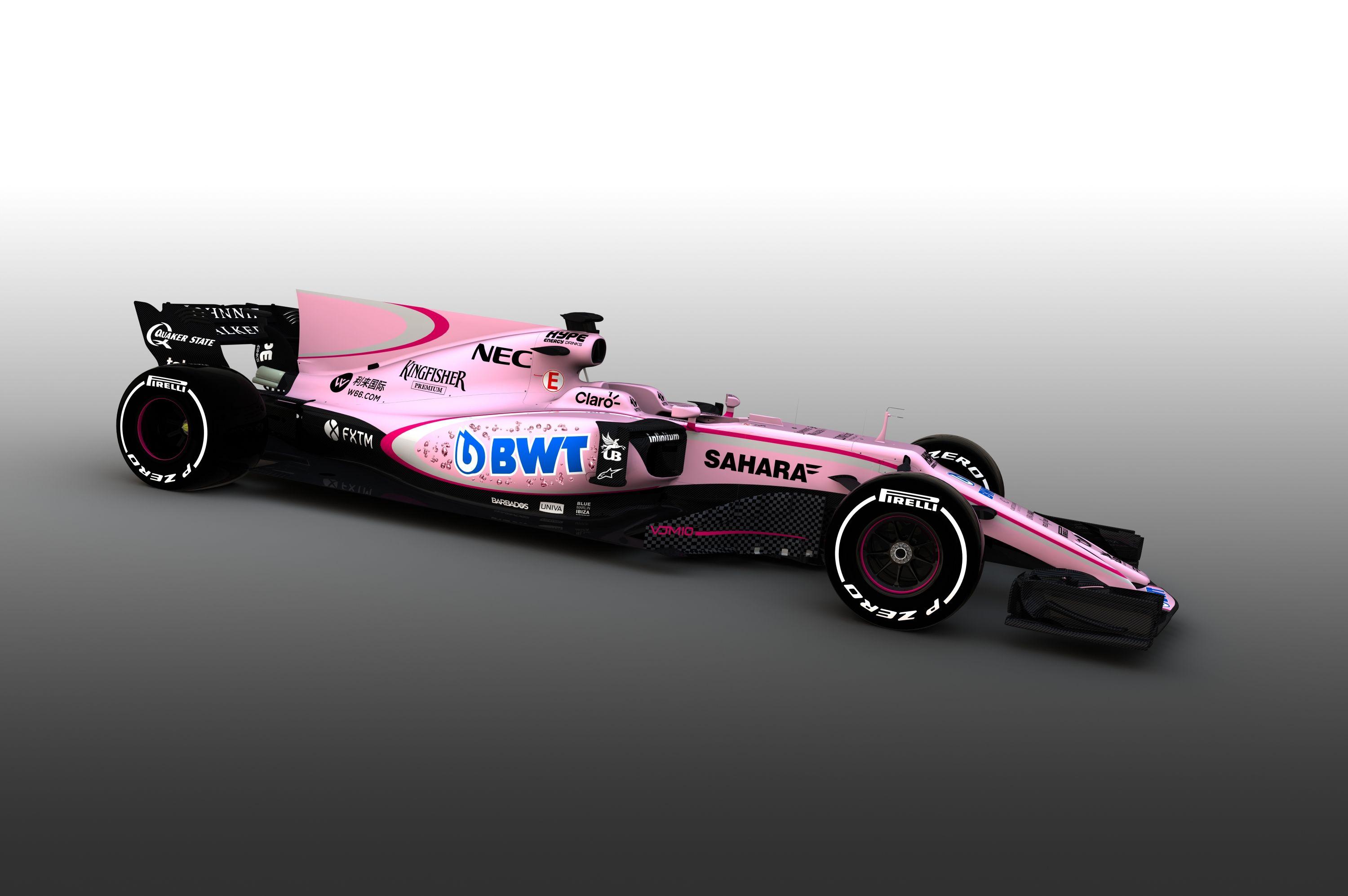 Force India VJM10 F1 car launch picture