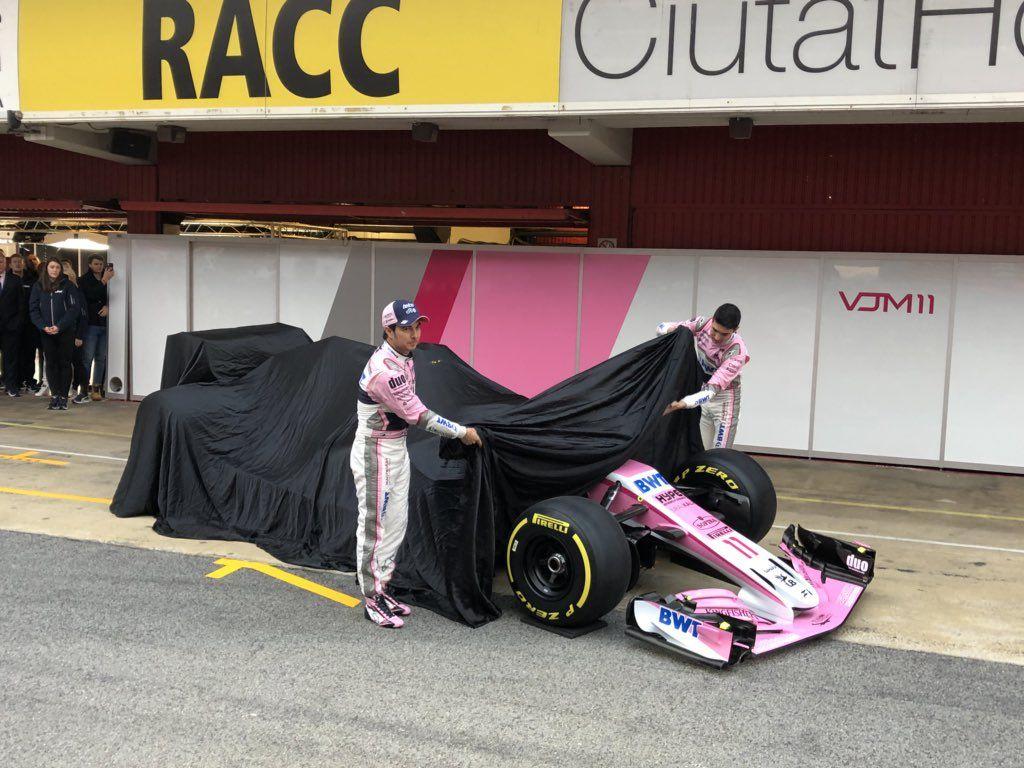 Force India F1 car VJM11