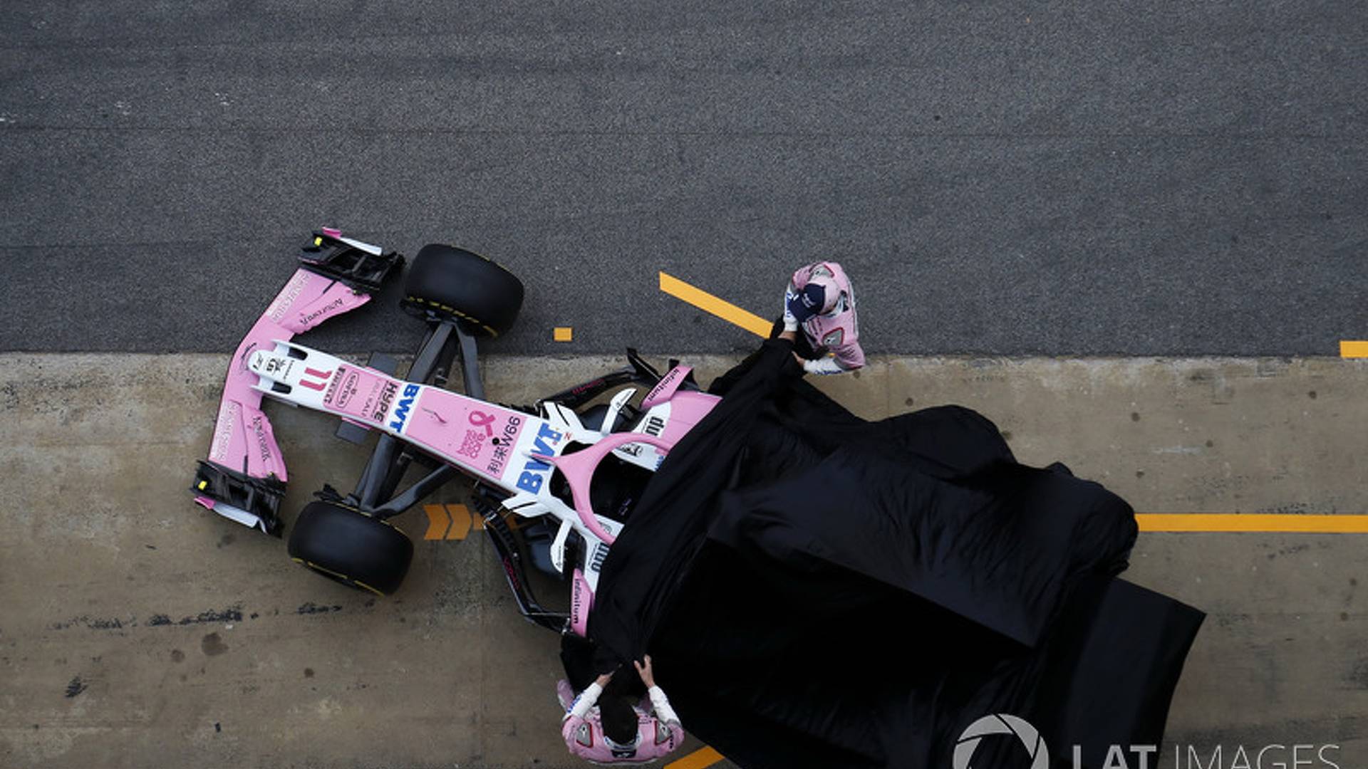New Force India breaks cover