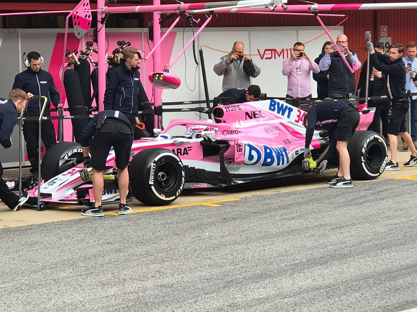 Force India VJM11. F1 Bloggen Med Janne Blomqvist