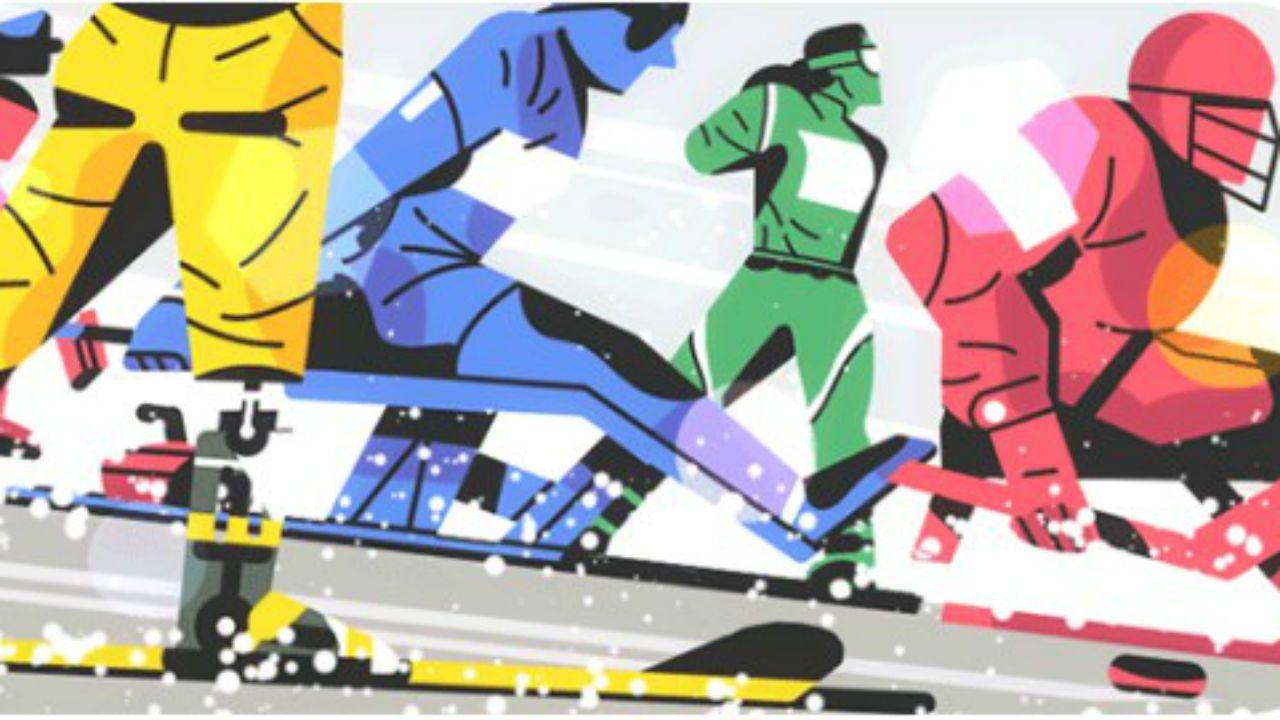Google marks commencement of the 2018 Winter Paralympics