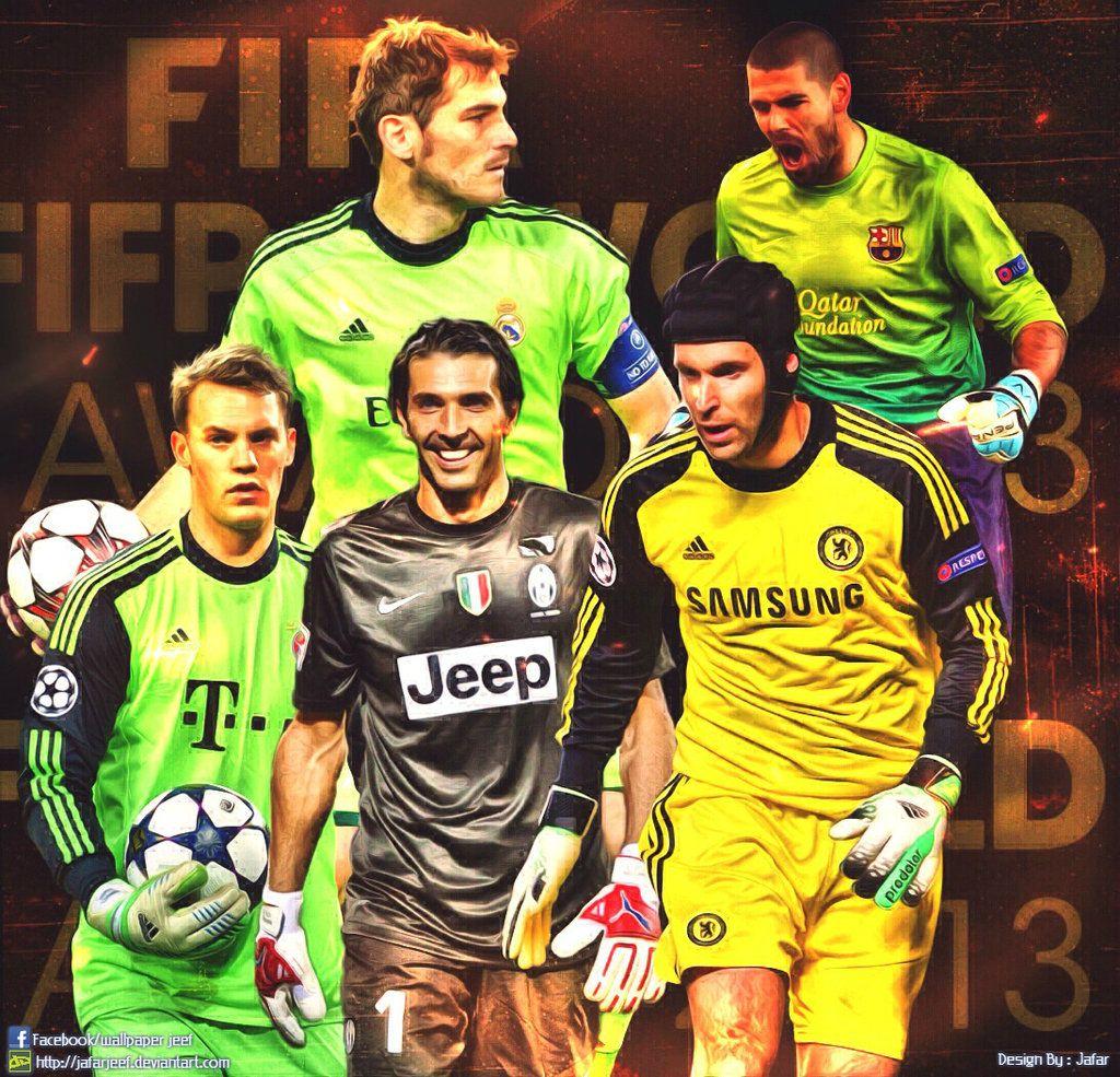 FIFPro World XI 2013 Five goalkeepers