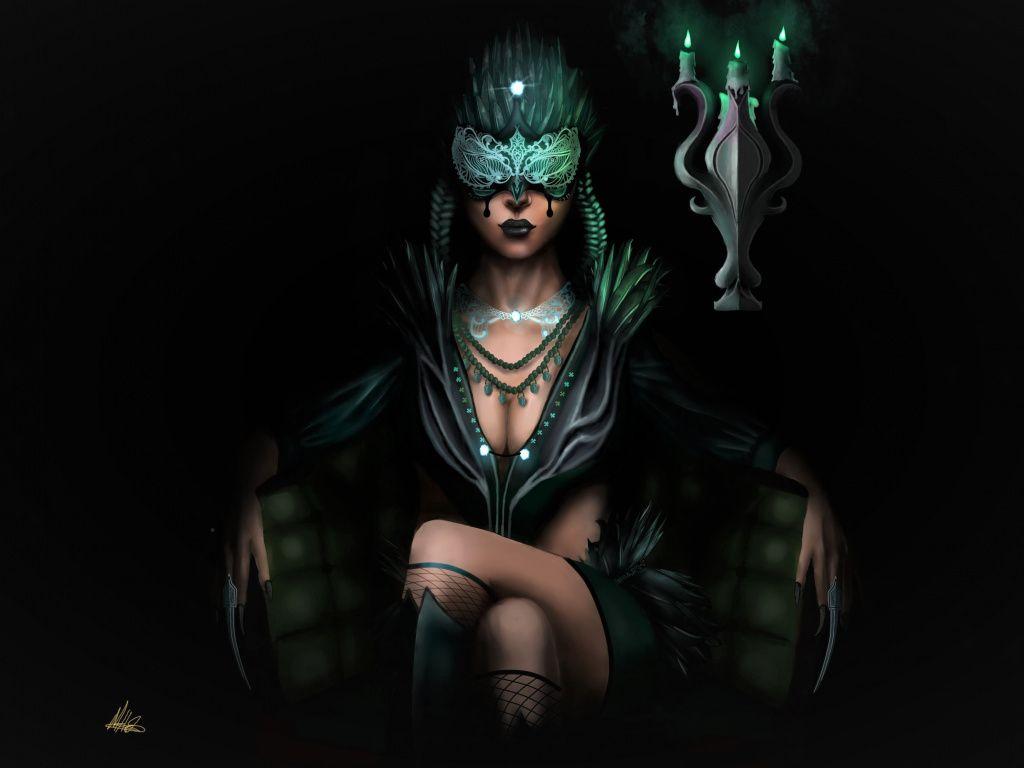 Fantasy, Masked, Black Woman Wallpaper, 4175x HD Image