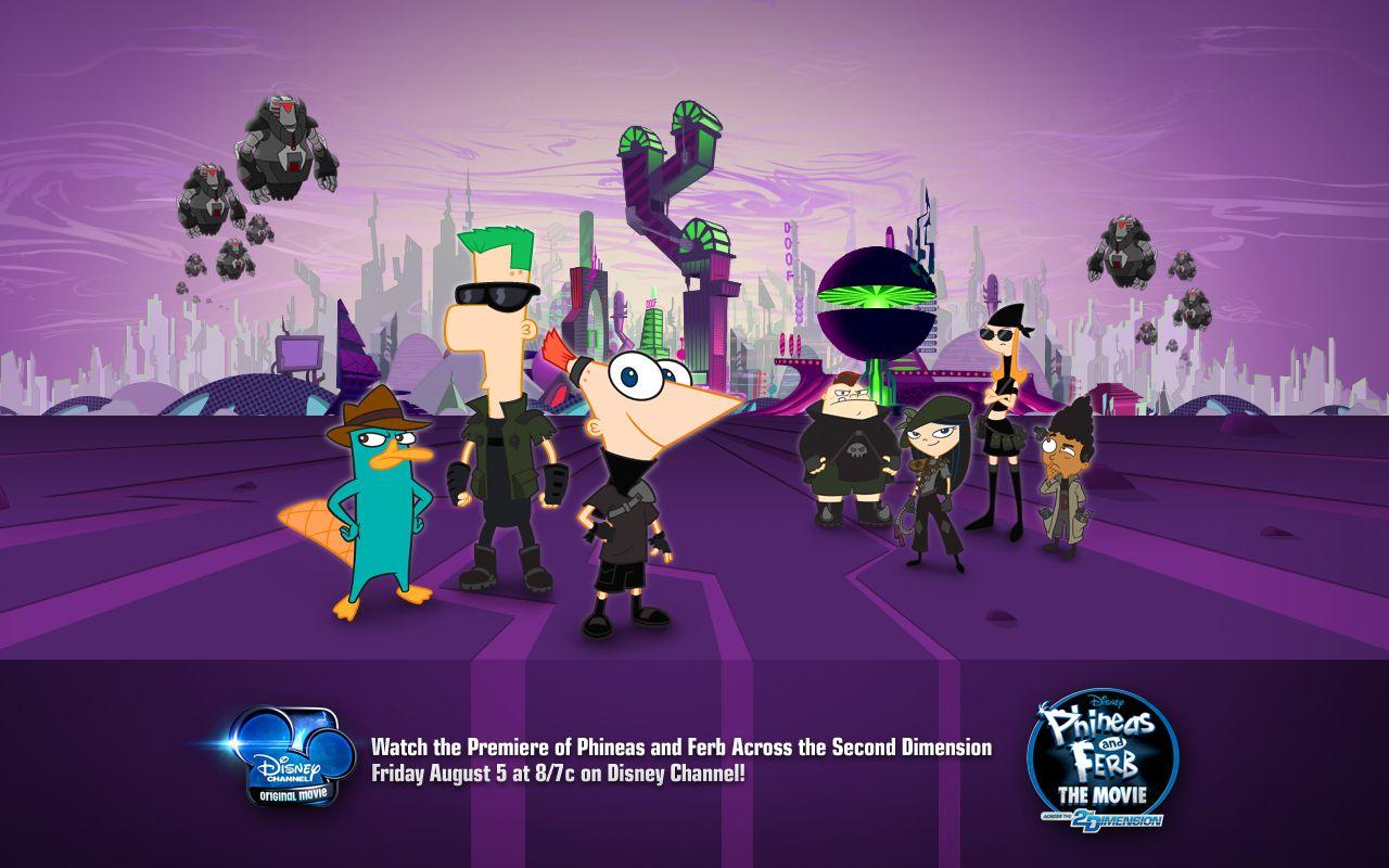 1280x800 wallpaper. Phineas and Ferb