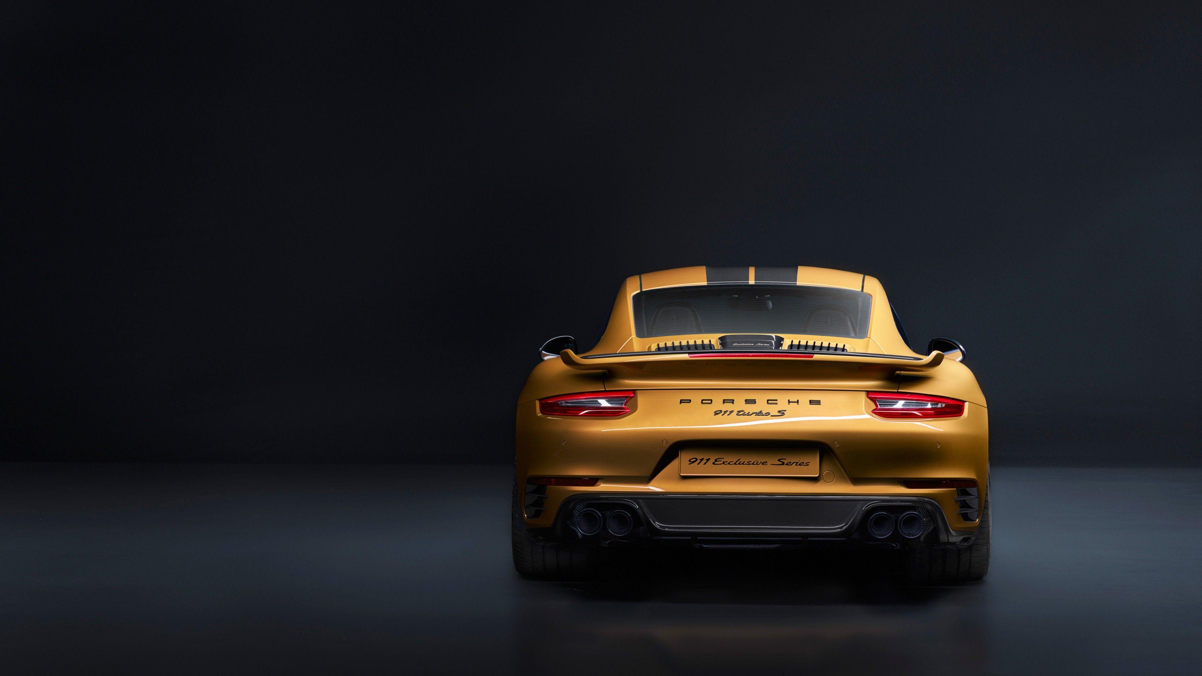 Wallpaper Porsche 911 Turbo S, Exclusive Series, 2018, Automotive