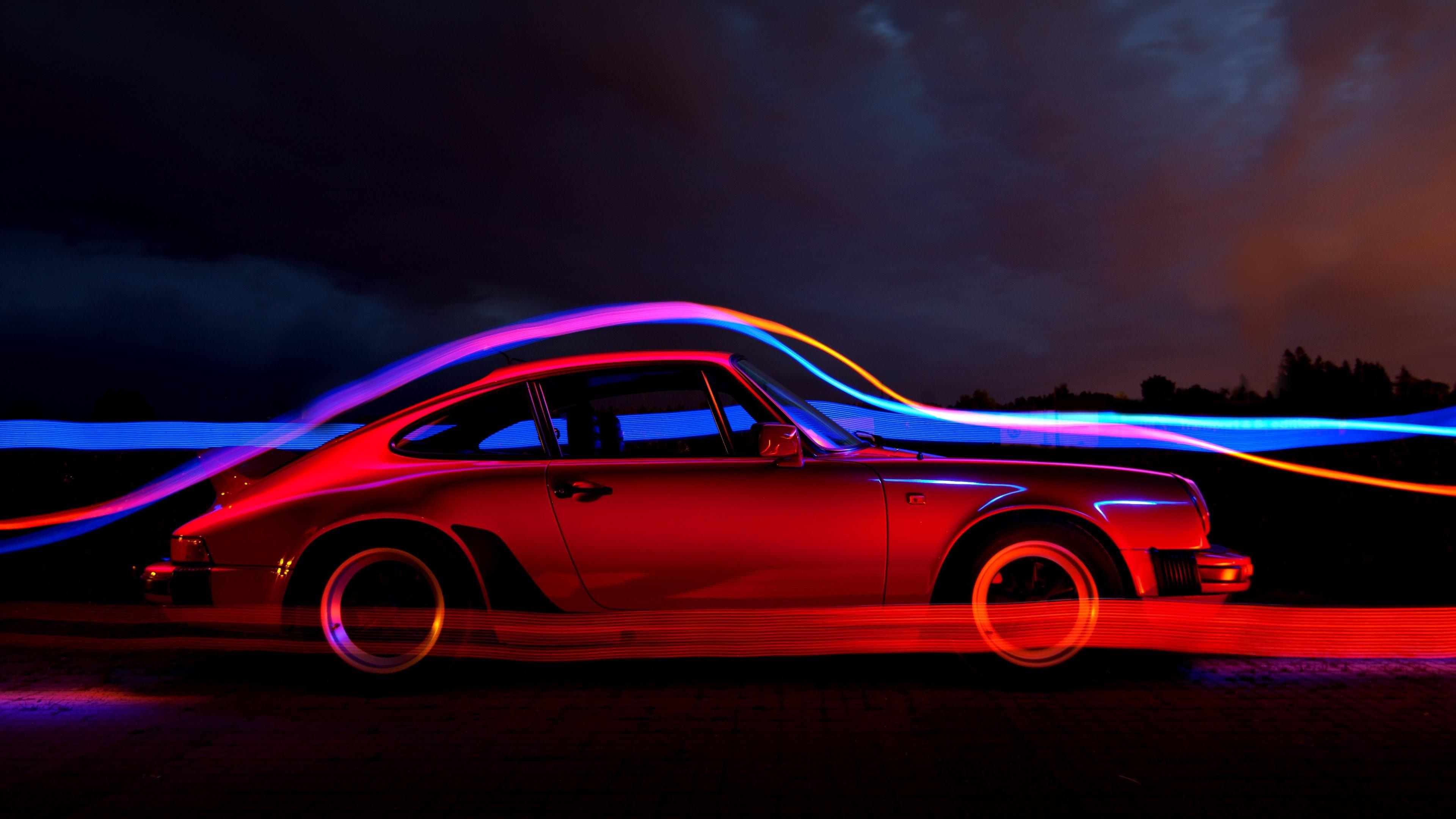 Awesome Luminous Porsche 911 Wallpaper. Wallpaper Studio 10. Tens