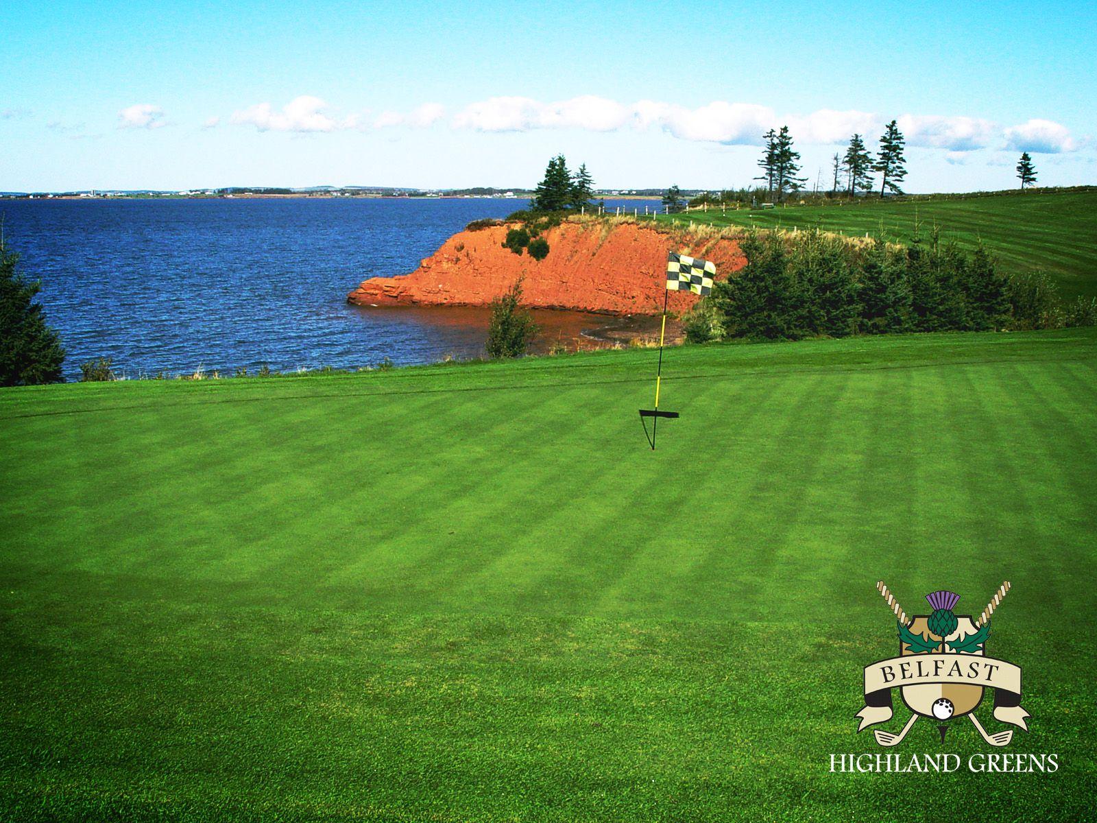 Wallpaper Highland GreensGolf PEI. Canada's Golf