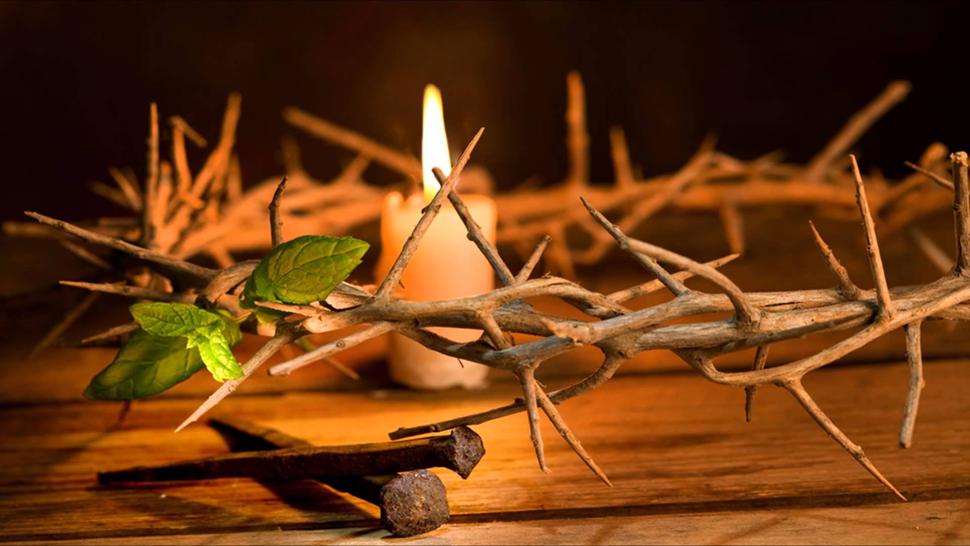 Jesus Christ Crown Of Thorns & Nails HD Wallpaper Download Free