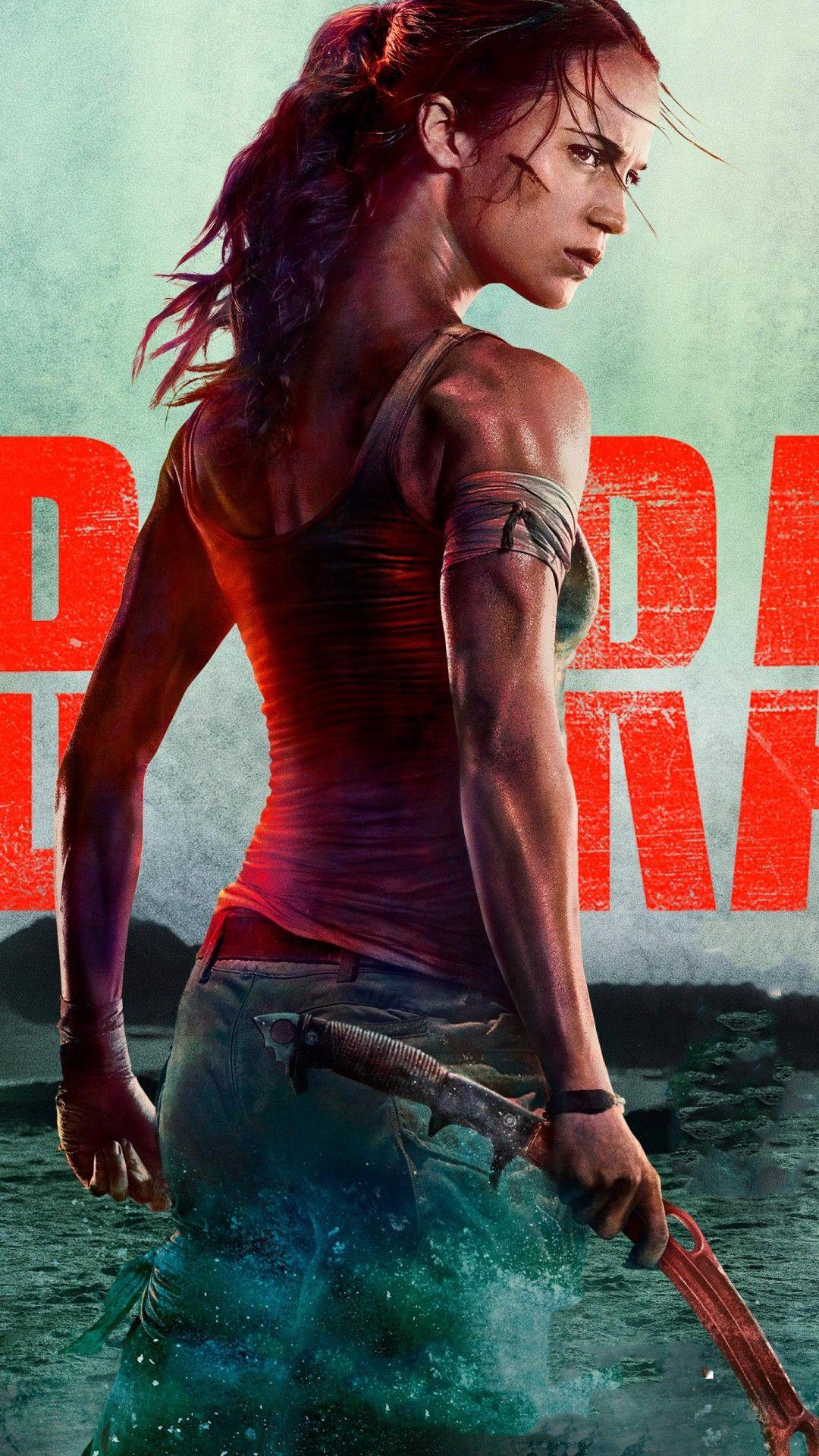 Tomb Raider Alicia Vikander 2018 4K Wallpaper. HD Wallpaper