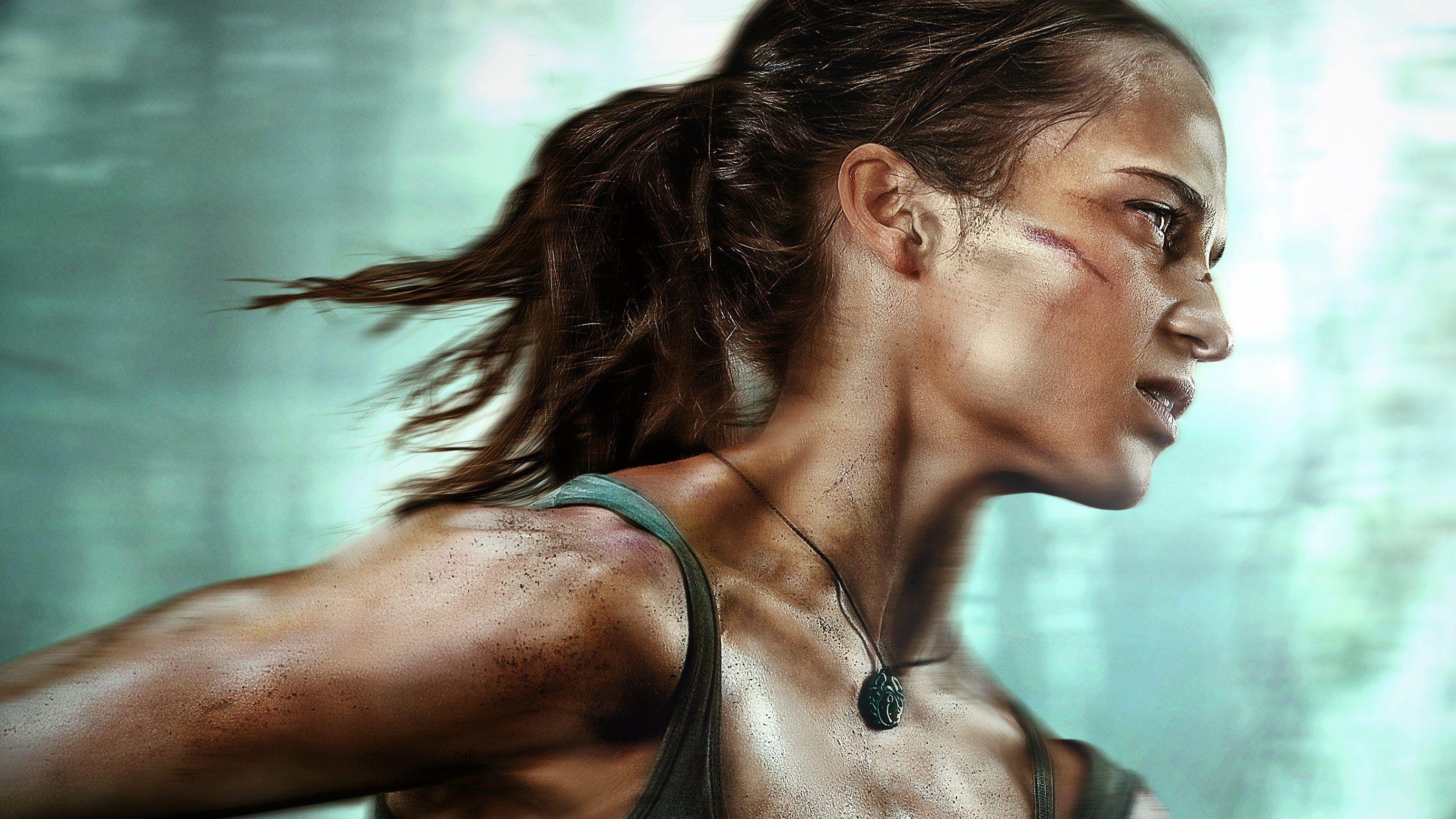 Tomb Raider Alicia Vikander Lara Croft 2018 Movie HD Wallpaper