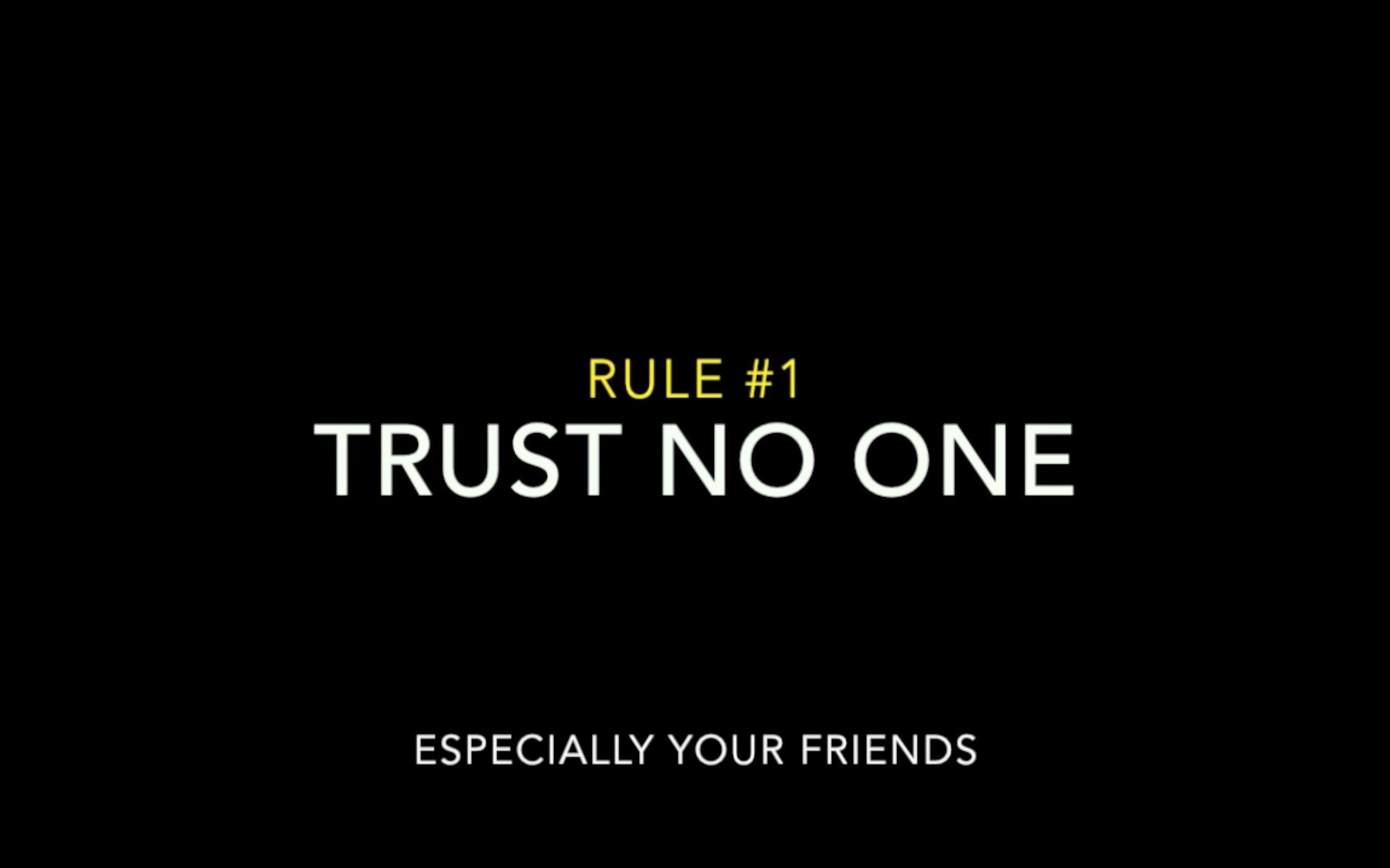 Awesome Trust No One Wallpapers free download hd wallpapers for pc