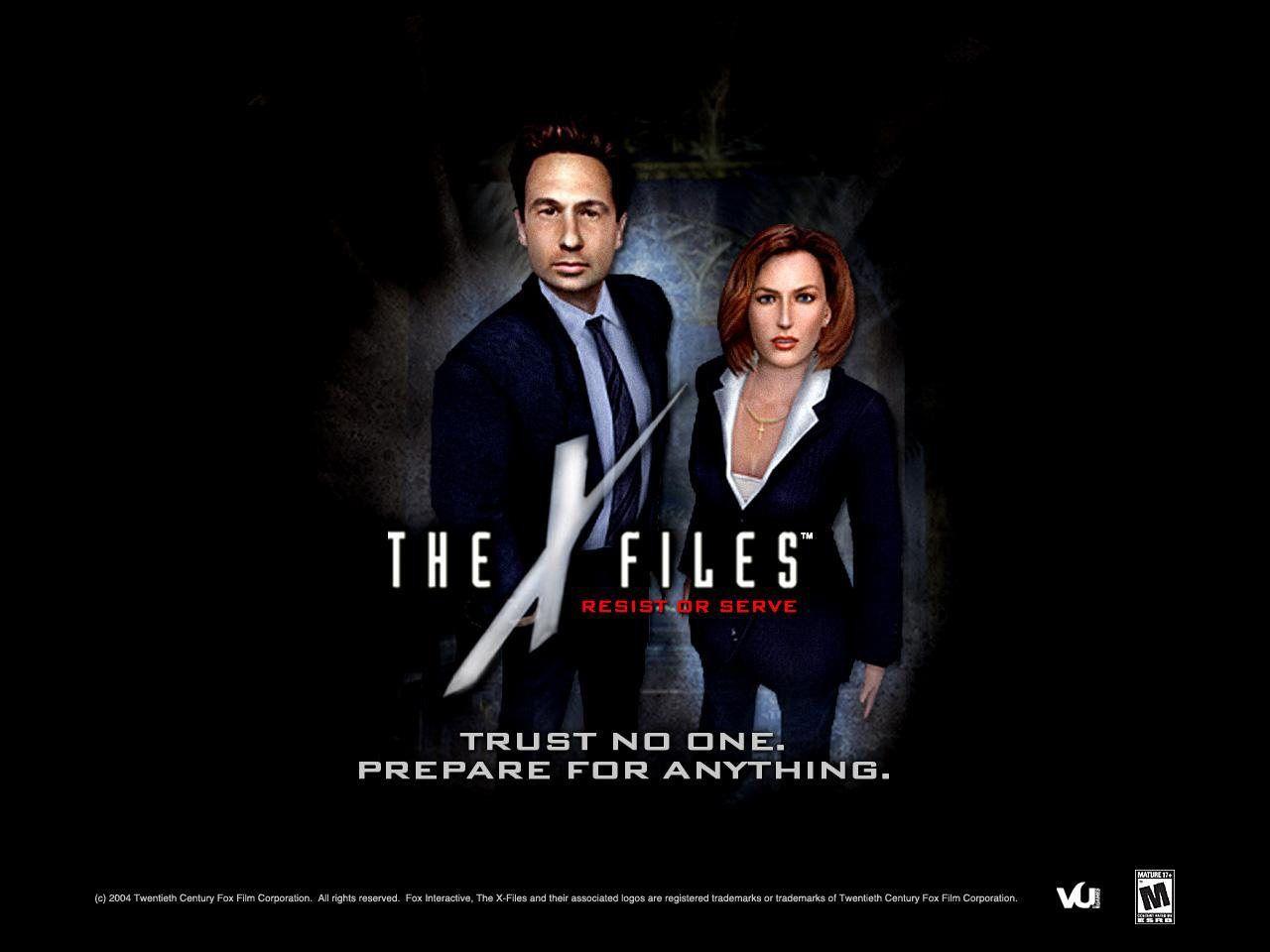 X Files: Resist Or Serve Wallpaper