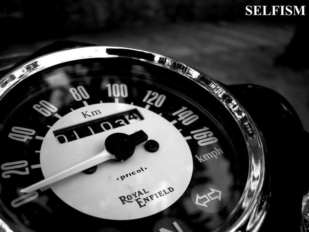 Royal Enfield classic speedometer dial image. Royal Enfield Image