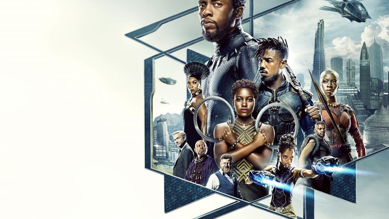 Wallpaper Black Panther, Angela Bassett, Forest Whitaker, Martin