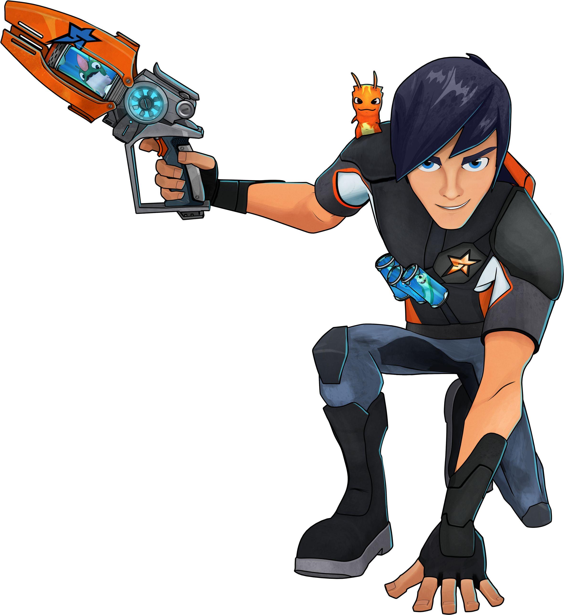 You cannot tell me that this kid, Eli Shane from Slugterra, does