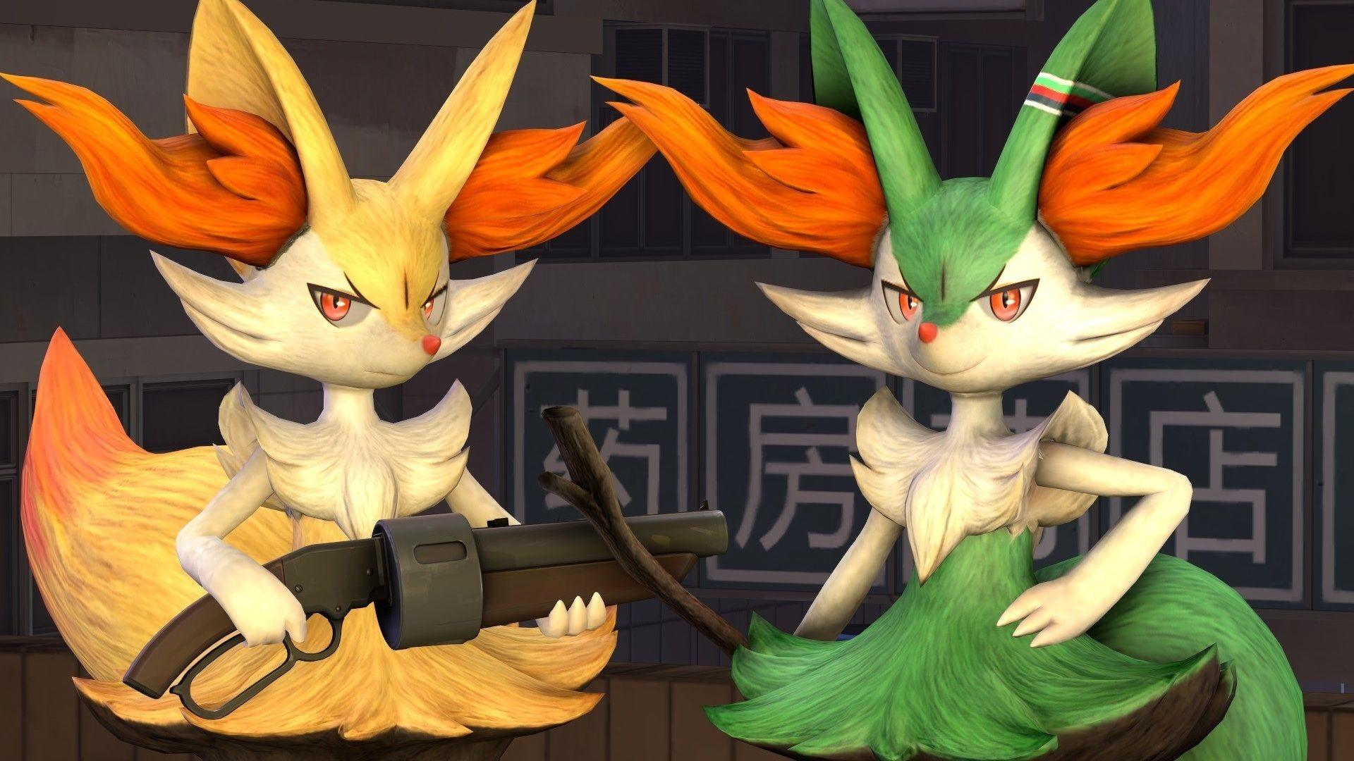 braixen, pokemon desktop wallpaper 40044
