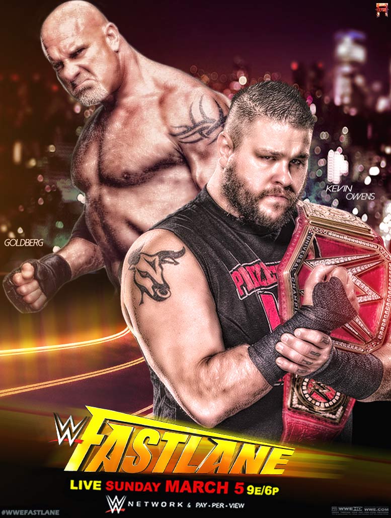 WWE Fastlane 2017 Poster