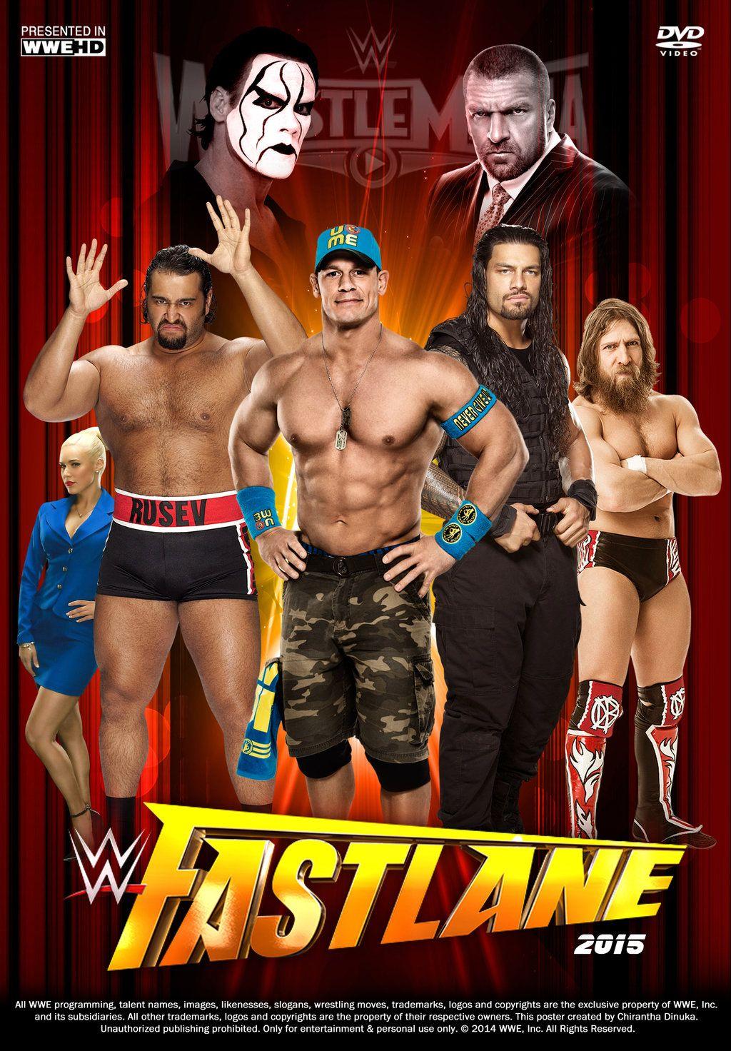 WWE FastLane 2015 Poster