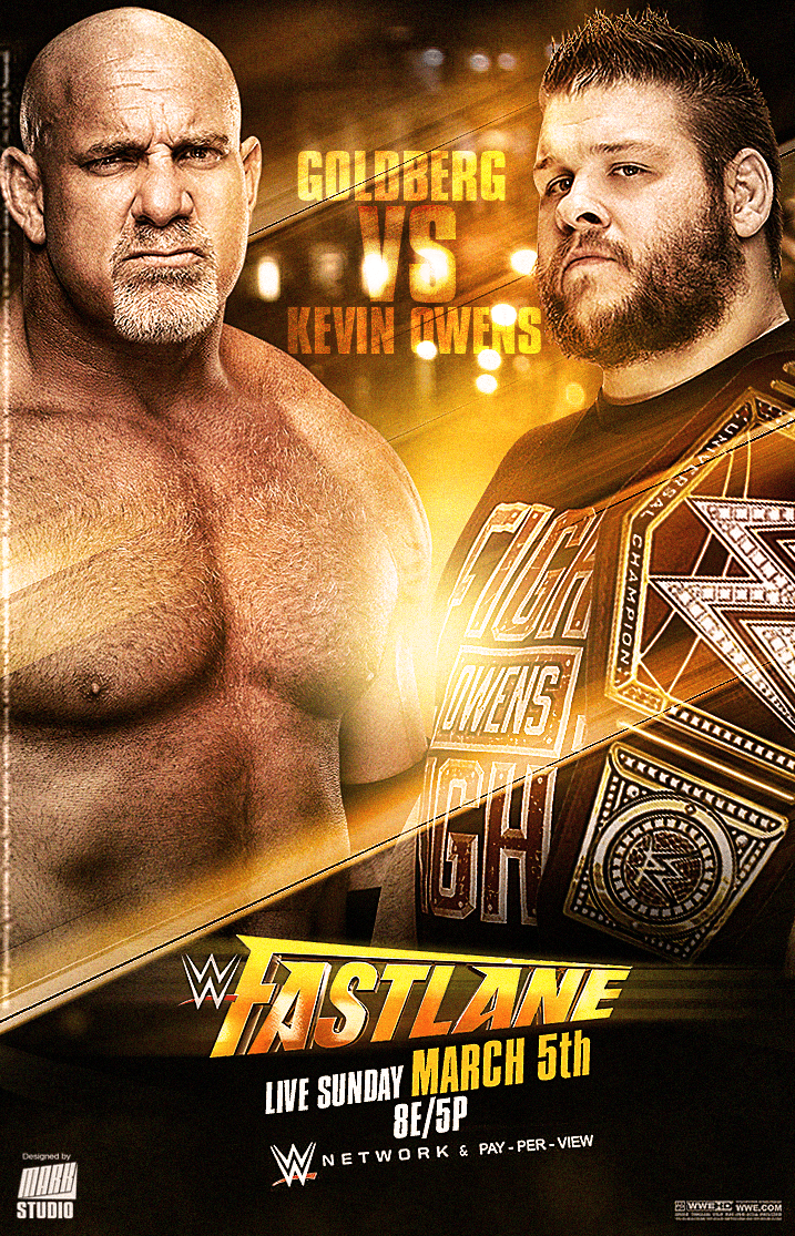 WWE Fastlane 2017 Poster