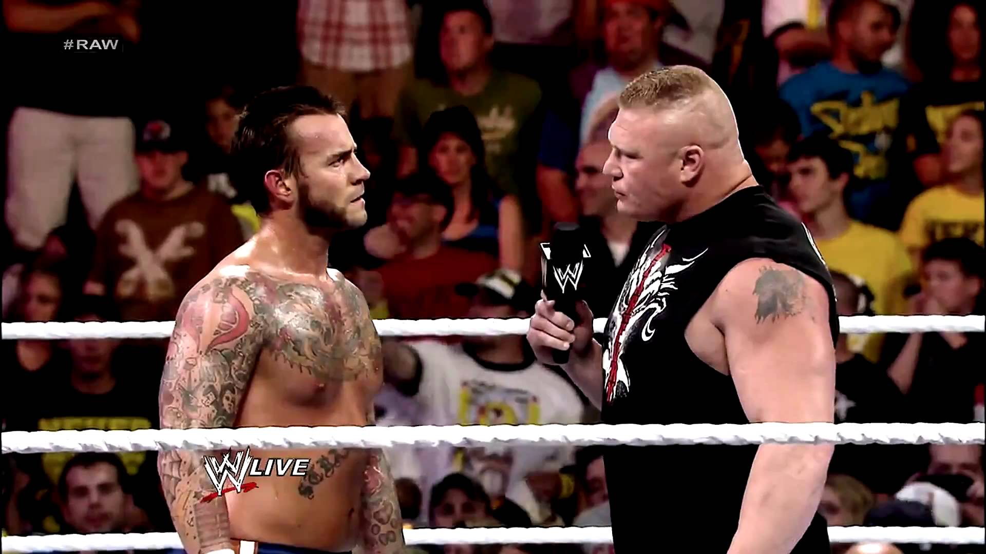 WWE Summerslam 2013 CM Punk vs Brock Lesnar Promo