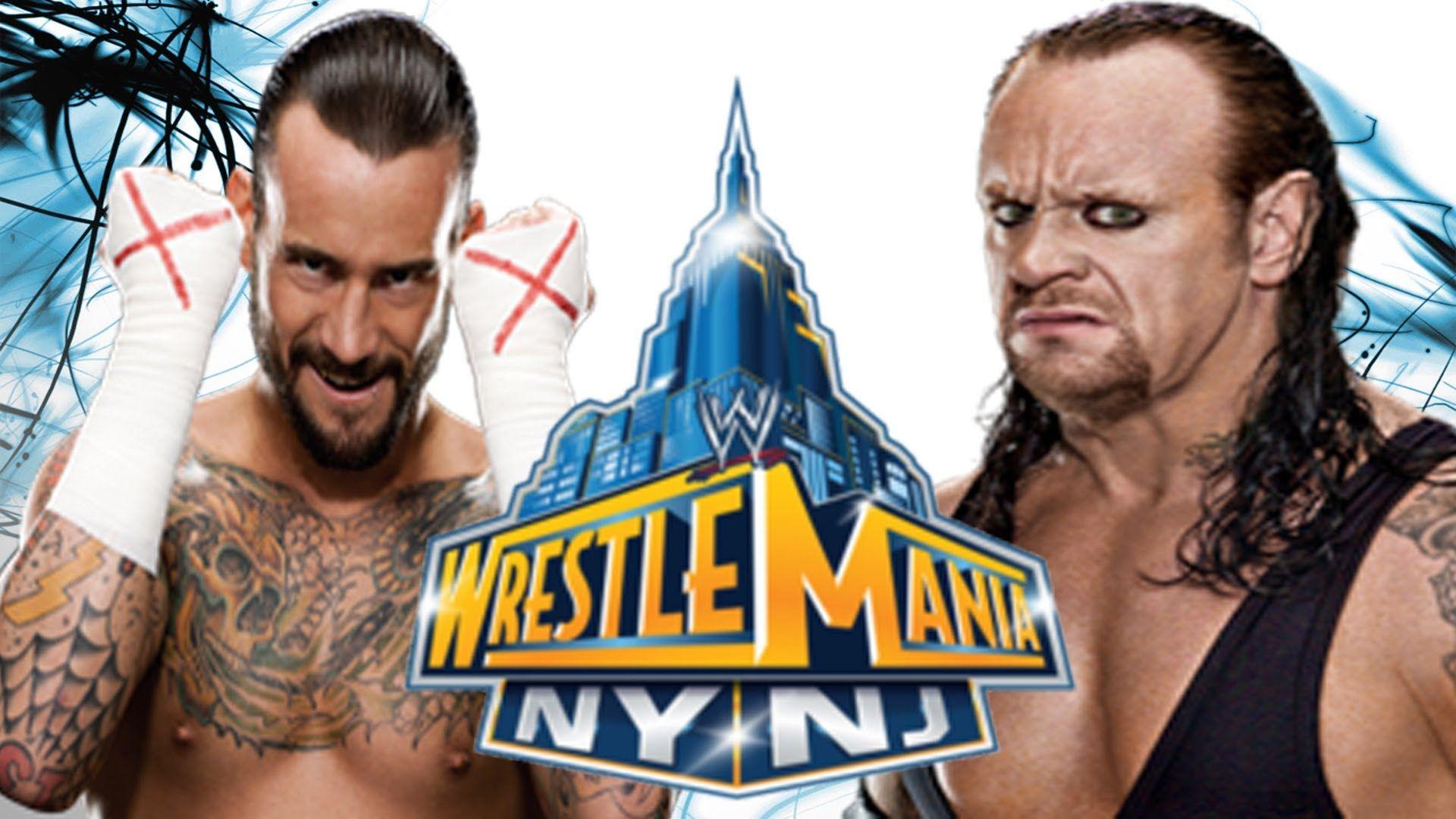 The Undertaker vs. CM Punk at Wrestlemania 29 For WWE Title