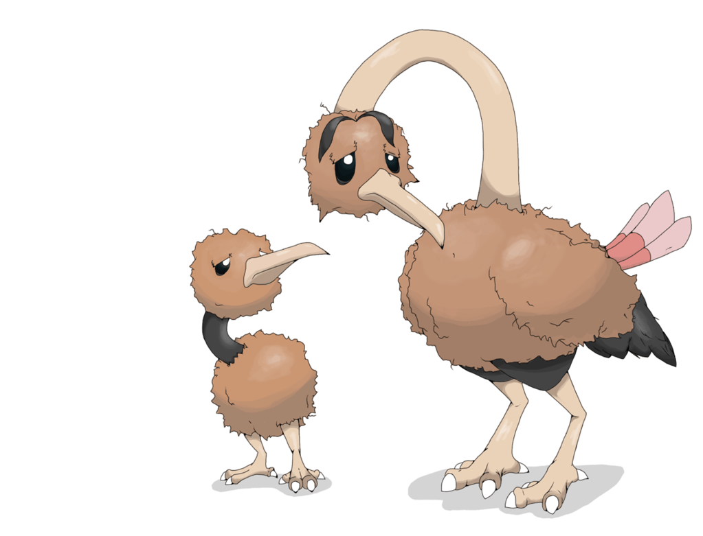 Lonely Doduo and Dodrio