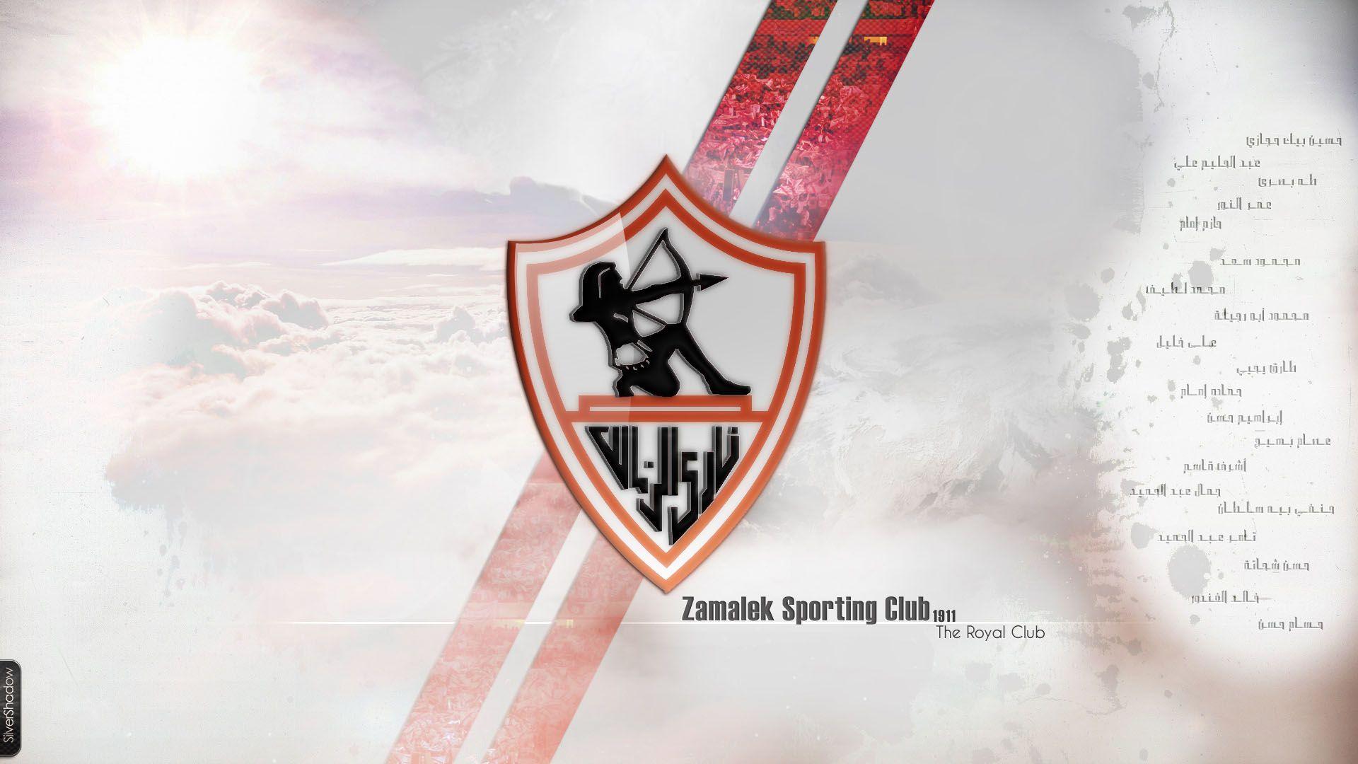 kkkk. Zamalek sc, Logo wallpaper HD